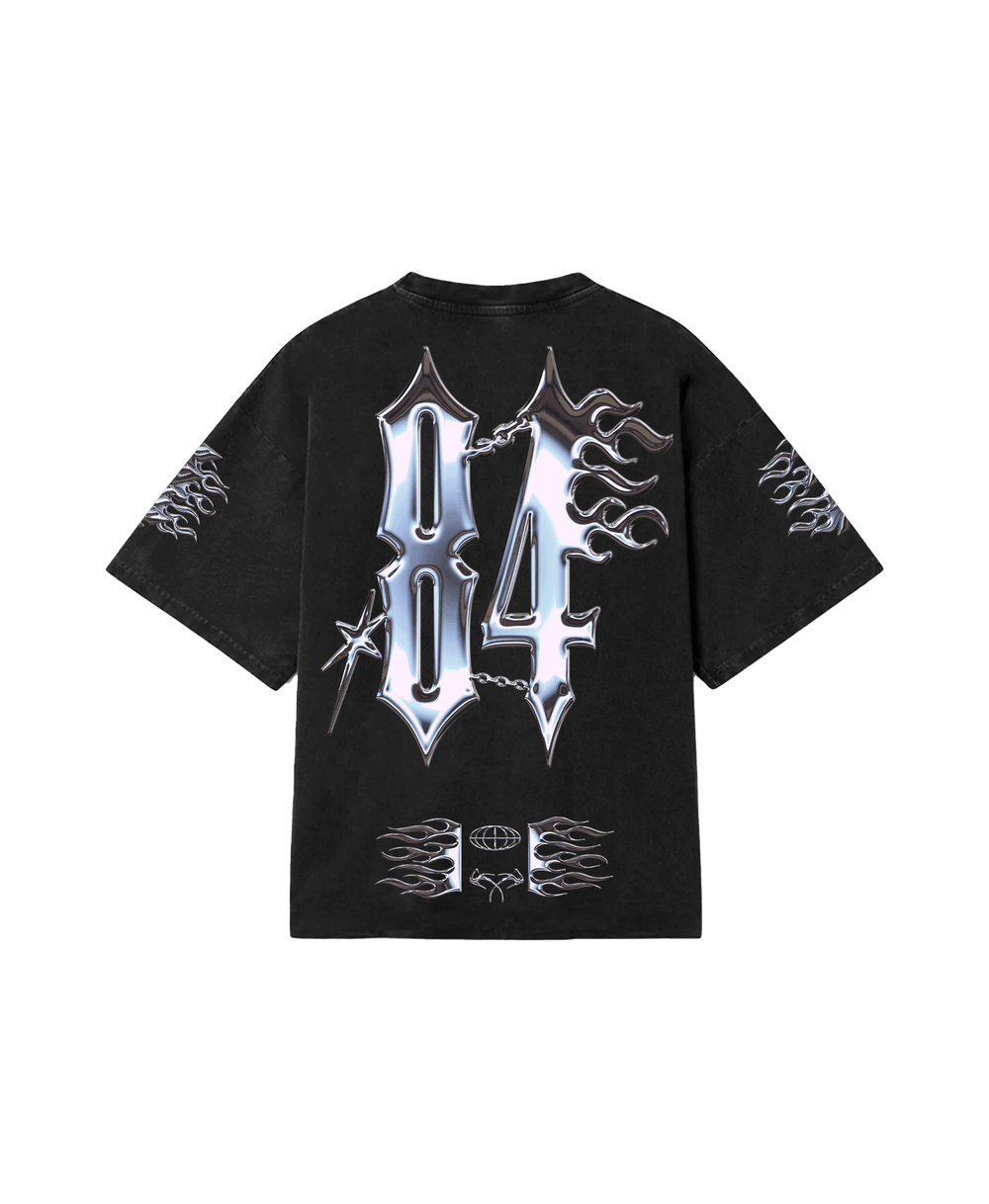 CHROME DRIP 84 OVERSIZED FADED T-SHIRT - Drip by Rage