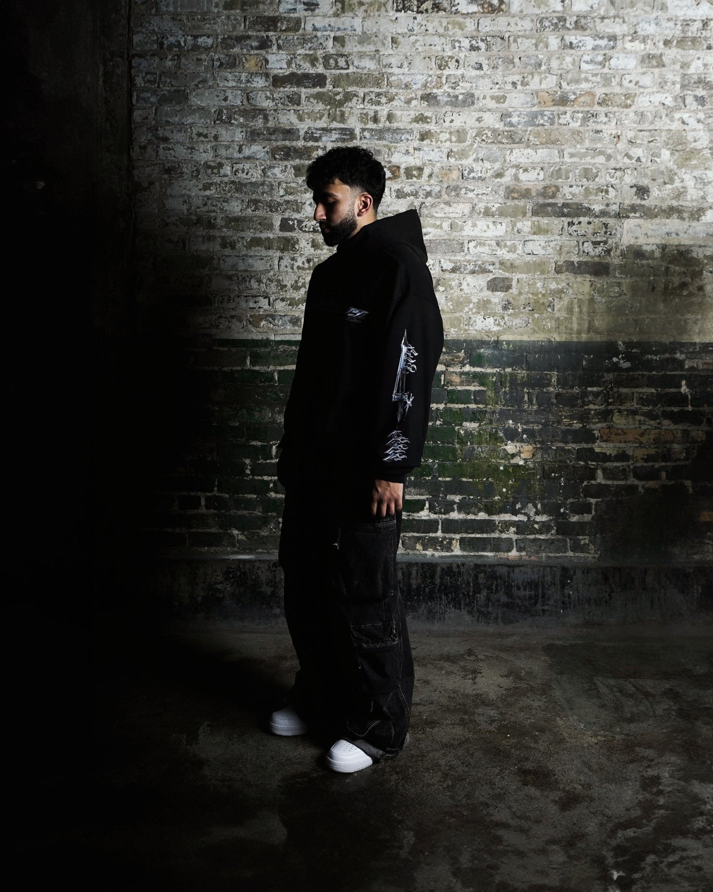CHROME OF 84 DRIP BOXY DISTRESSED HOODIE - Drip by Rage