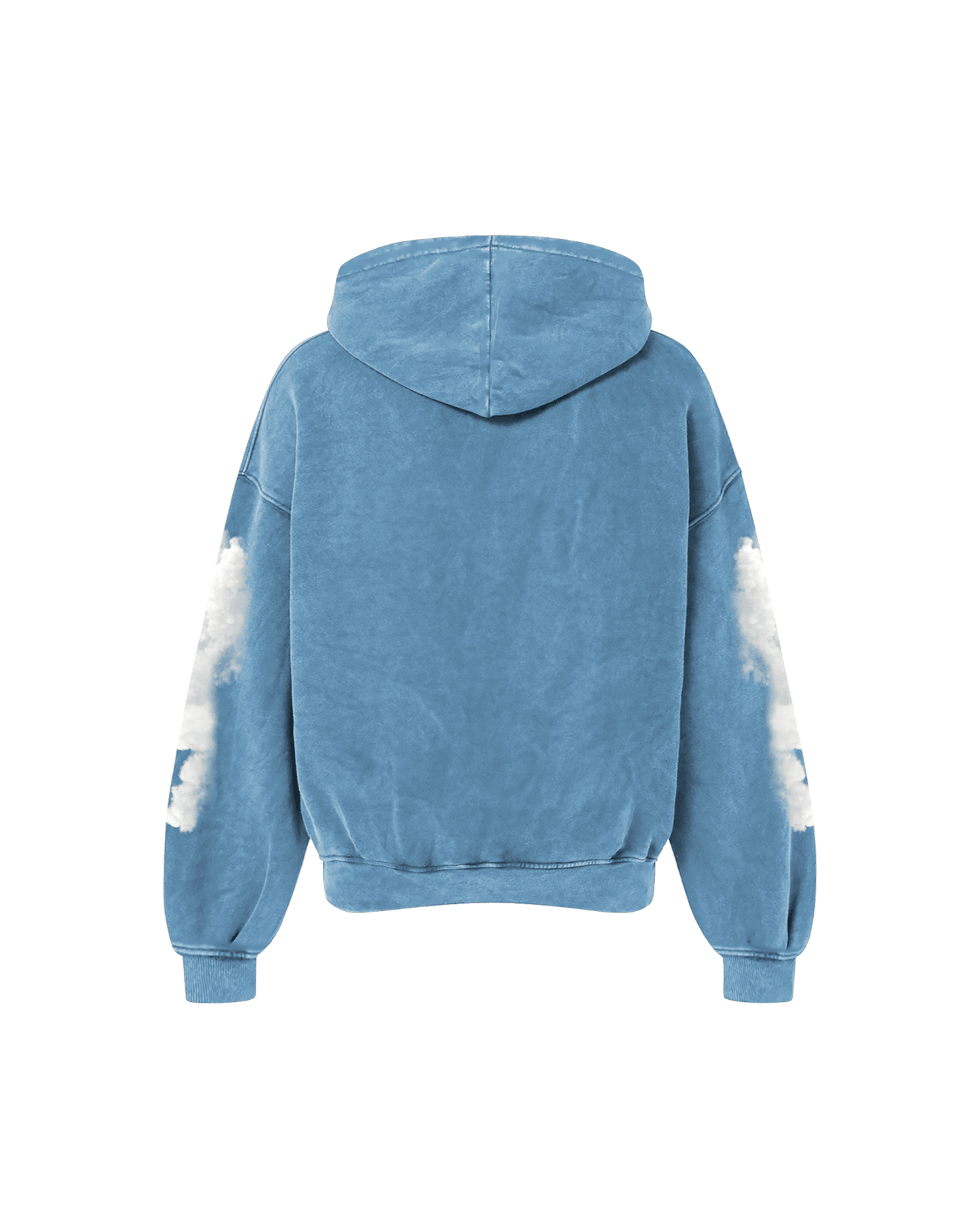 CLOUDY OVERSIZED WASHED HOODIE - Drip by Rage