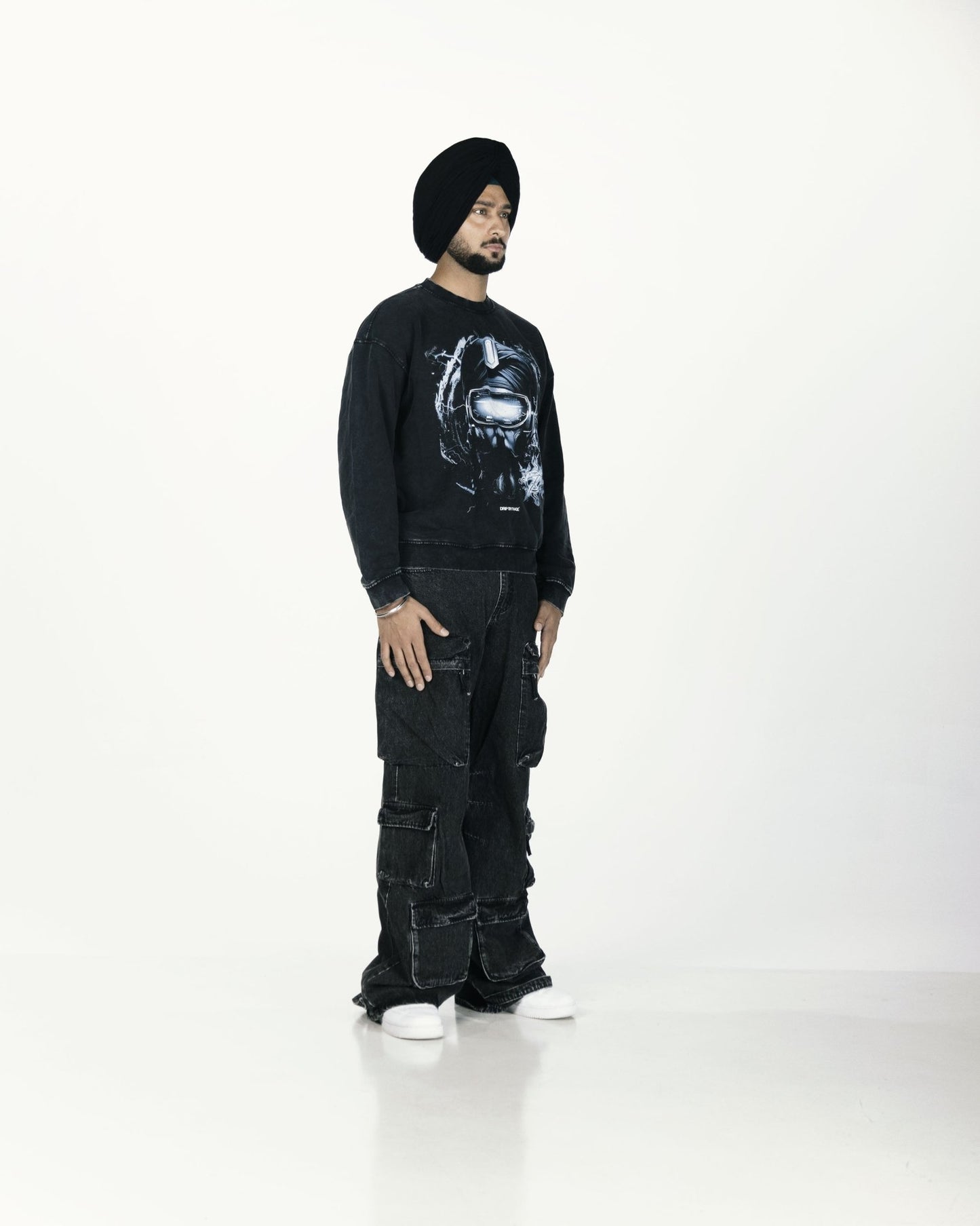 CYBER SINGH OVERSIZED FADED SWEATSHIRT - Drip by Rage