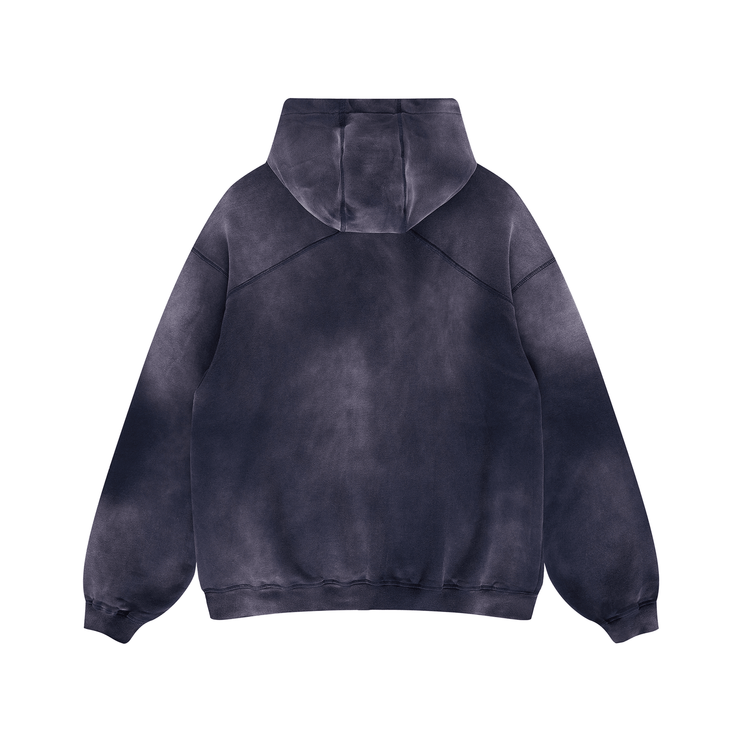 DARK BYZANITE FADED OVERSIZED PREMIUM HOODIE - Drip by Rage