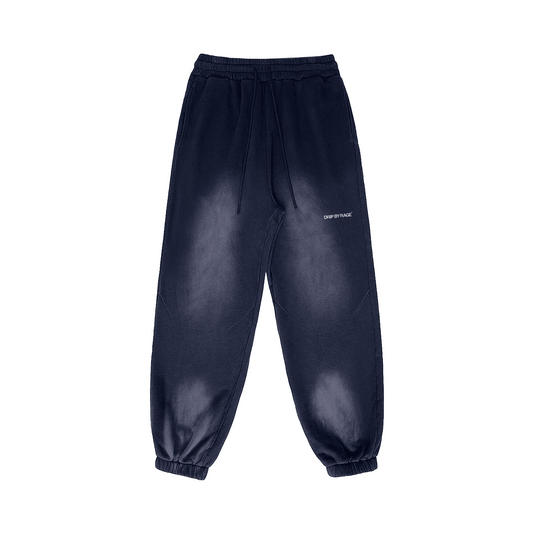 DARK BYZANITE FADED OVERSIZED PREMIUM SWEATPANTS - Drip by Rage