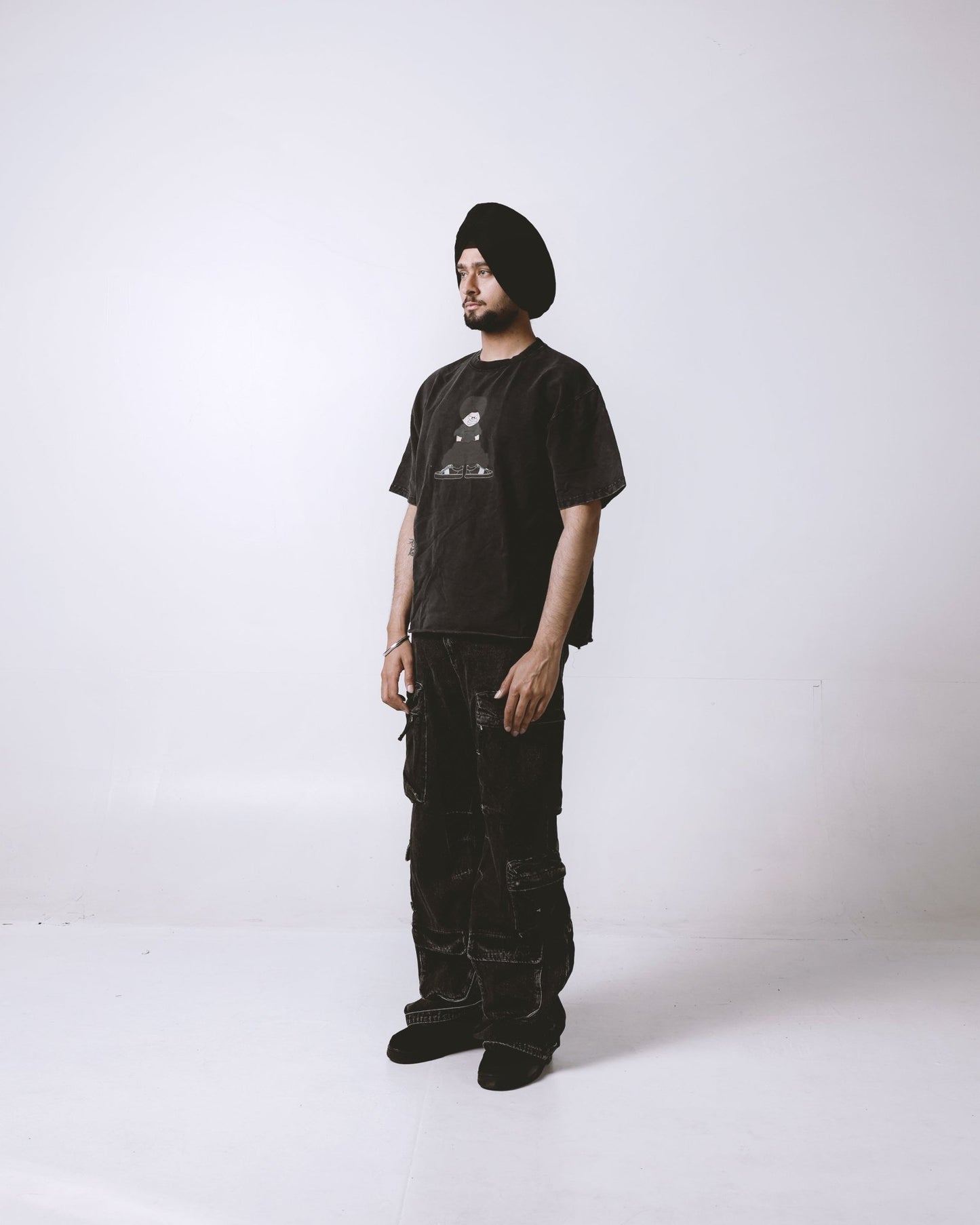 DARK DRIP BOY OVERSIZED FADED T-SHIRT - Drip by Rage