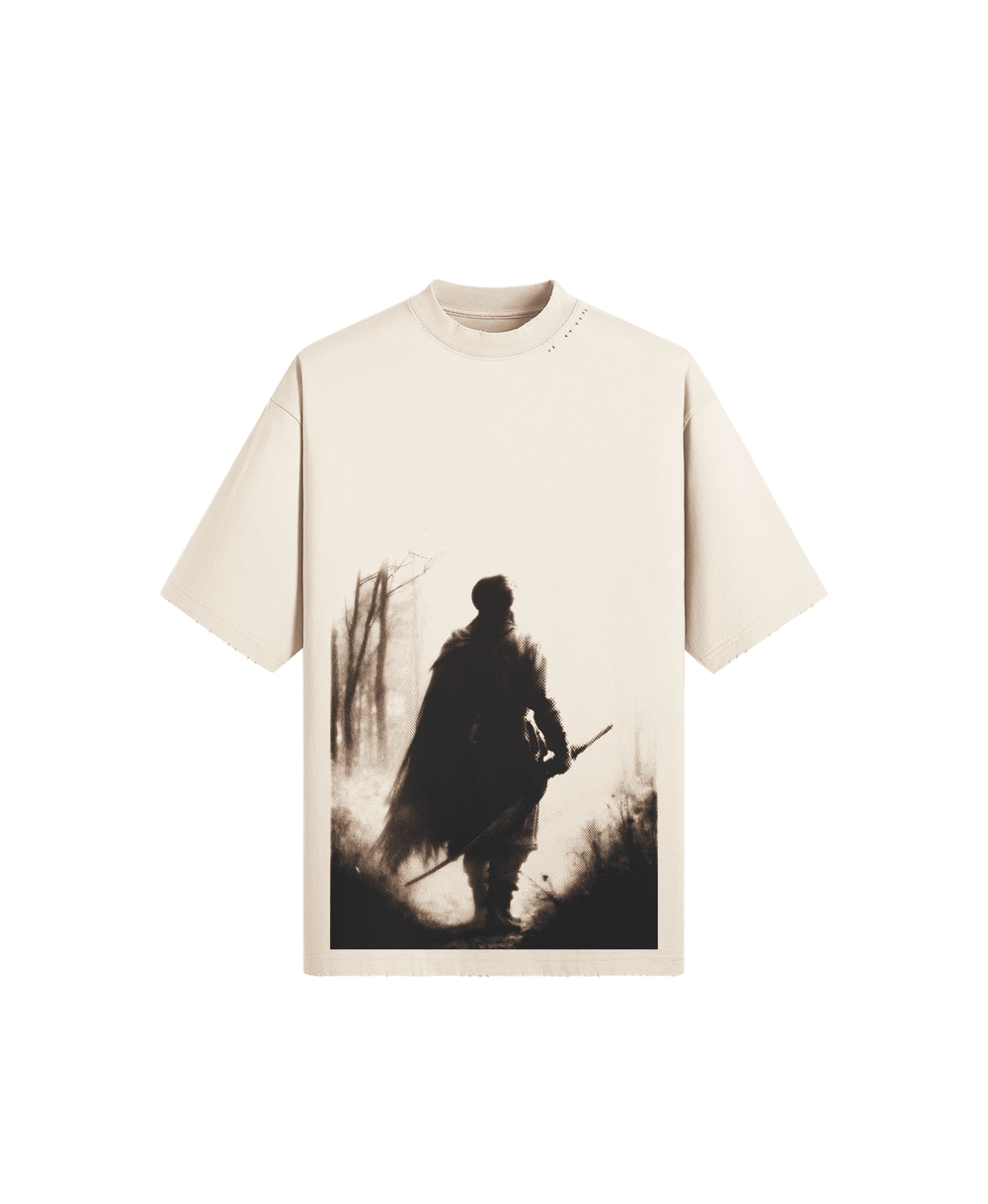 DARK SOUL OVERSIZED DISTRESSED T-SHIRT - Drip by Rage