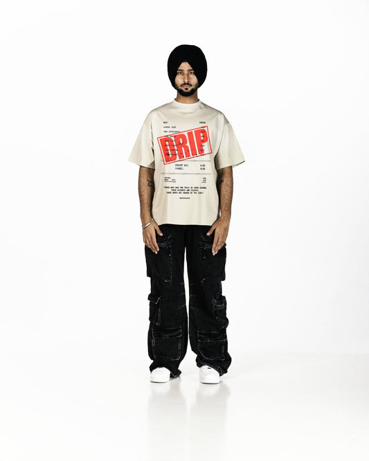 DEBTS OVERSIZED BOXY T-SHIRT - Drip by Rage
