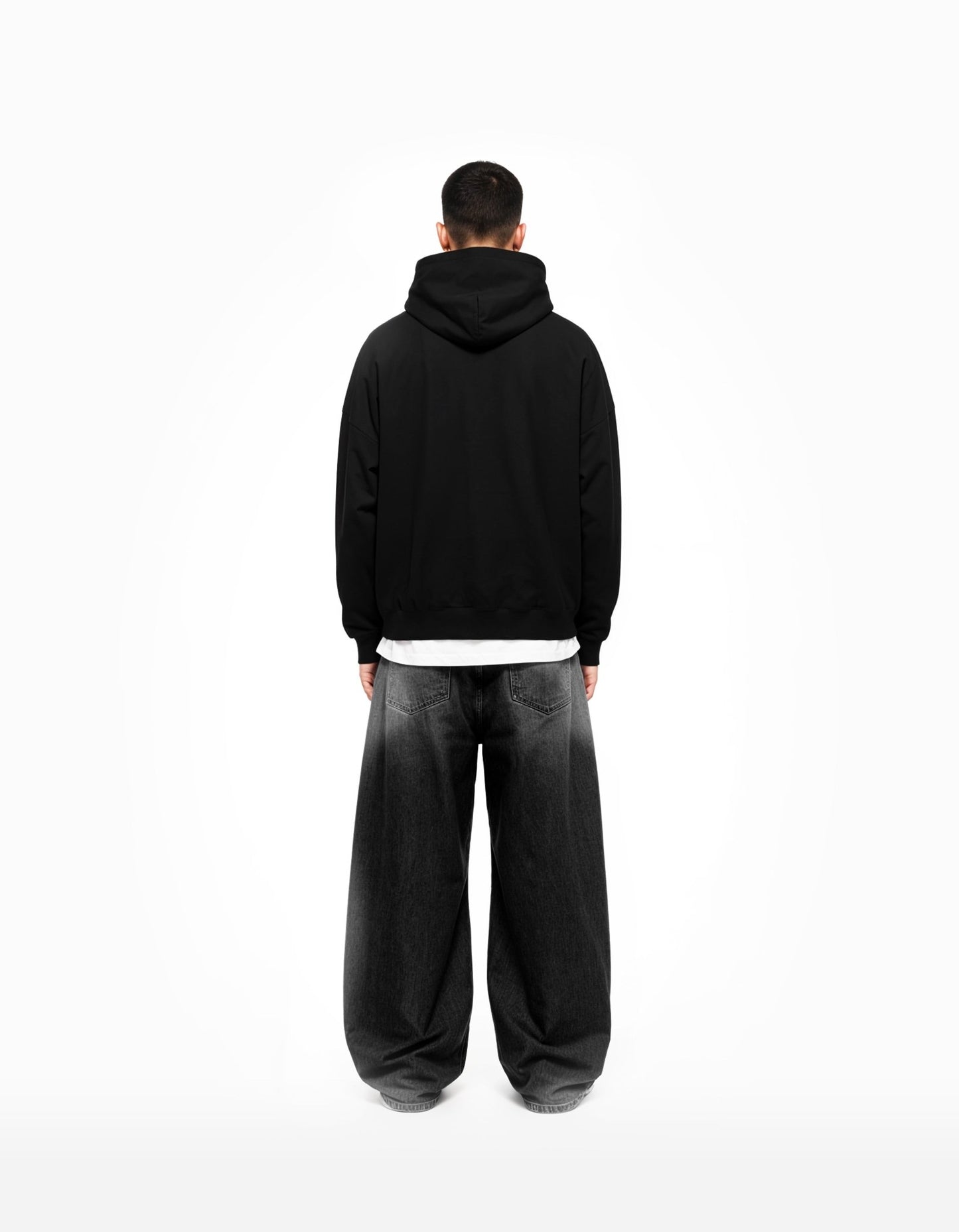 DEBTS SUN FADED BOXY HOODIE - Drip by Rage