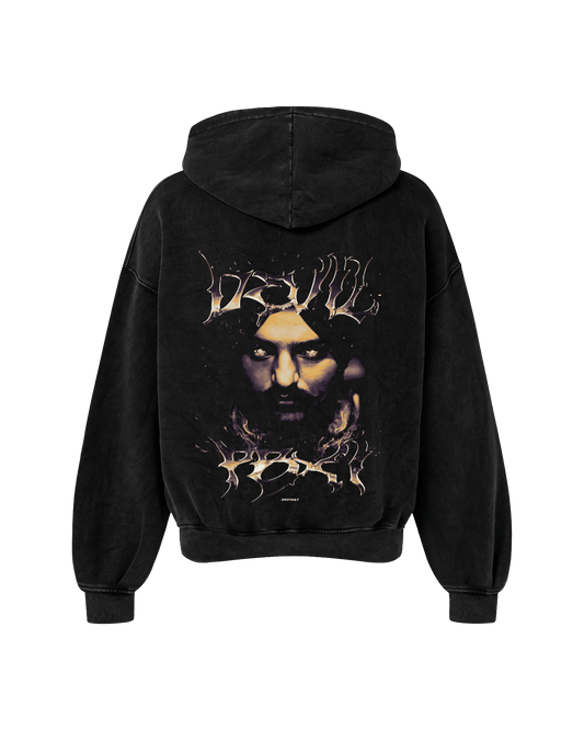 DEVIL PBX1 OVERSIZED FADED HOODIE - Drip by Rage