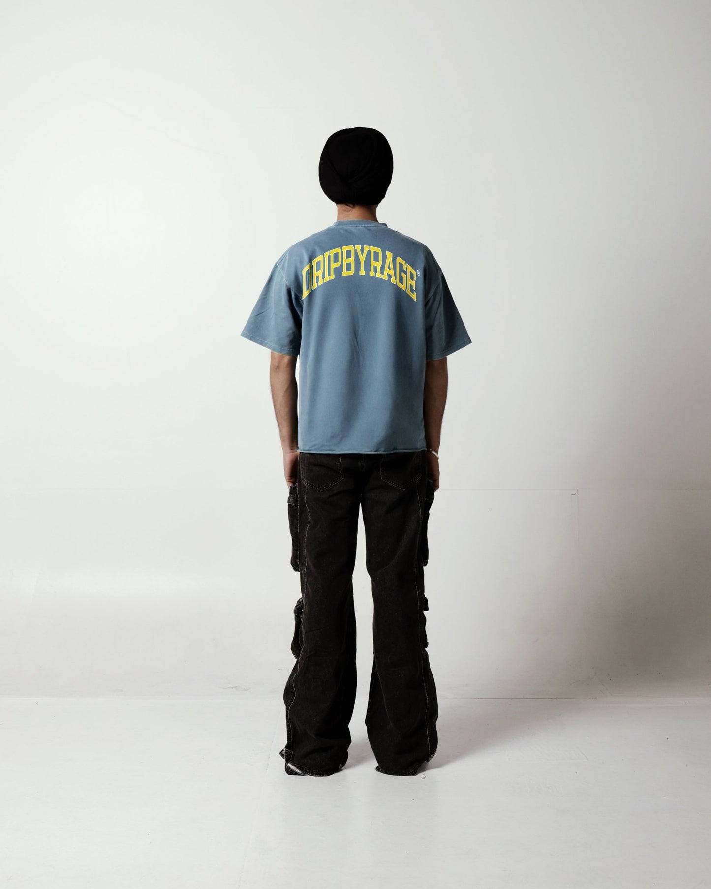 DRIP ARC OVERSIZED FADED T-SHIRT - Drip by Rage