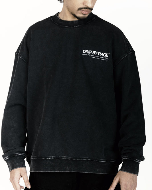 DRIP CLUB OVERSIZED FADED SWEATSHIRT - Drip by Rage