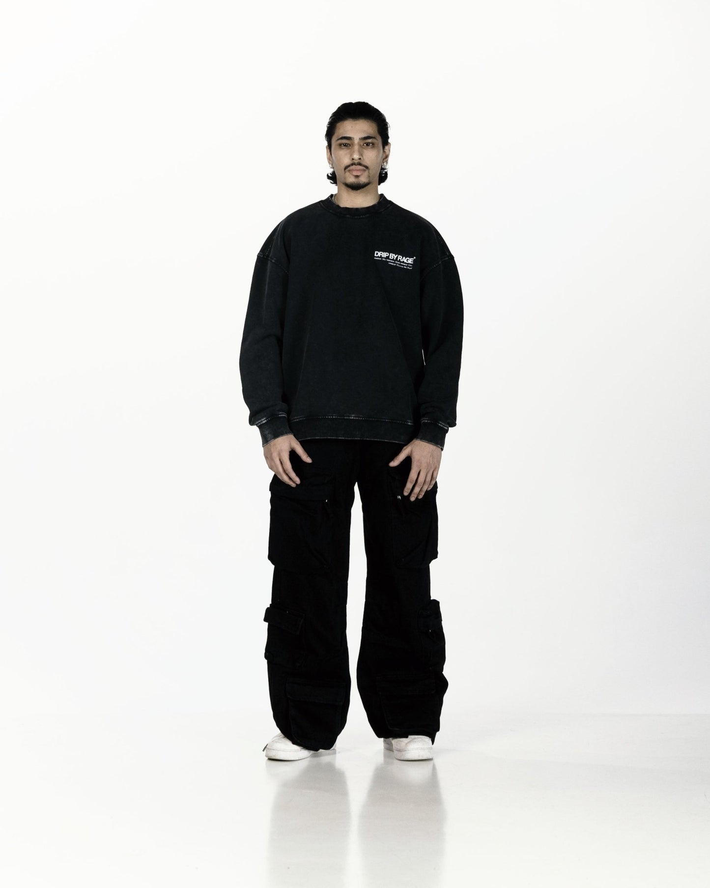 DRIP CLUB OVERSIZED FADED SWEATSHIRT - Drip by Rage