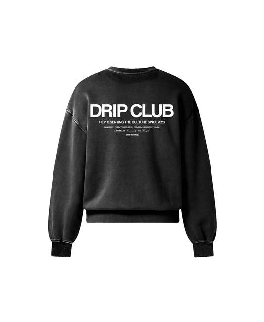 DRIP CLUB OVERSIZED FADED SWEATSHIRT - Drip by Rage