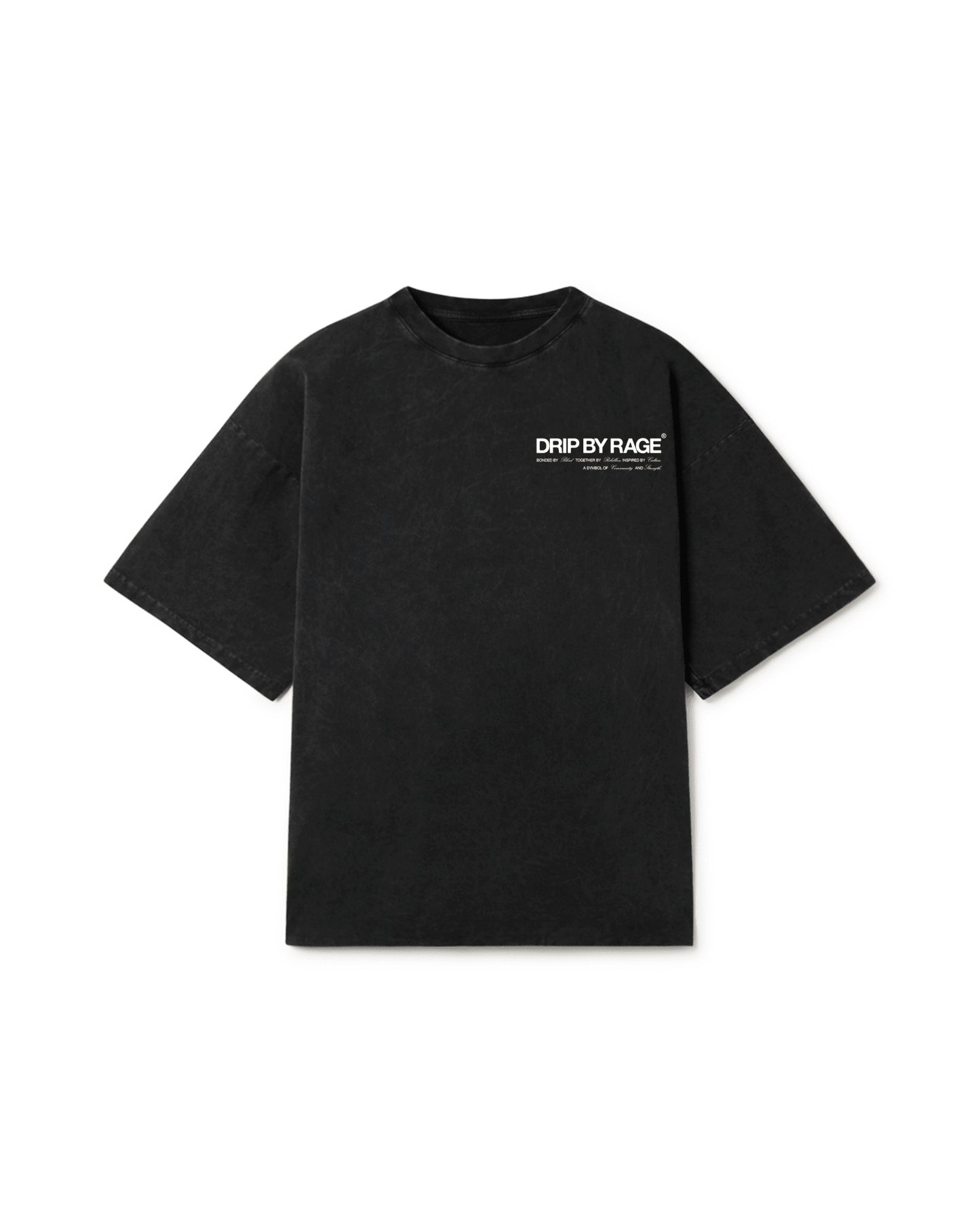 DRIP CLUB OVERSIZED FADED T-SHIRT - Drip by Rage
