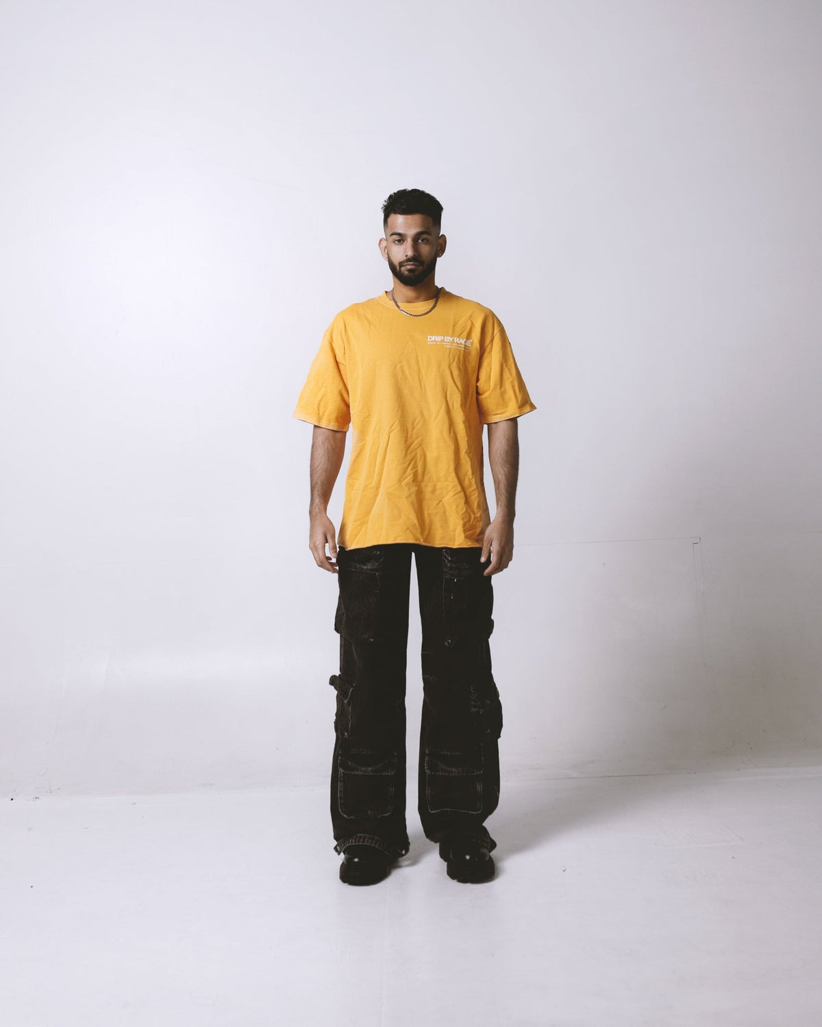 DRIP CLUB OVERSIZED FADED T-SHIRT YELLOW - Drip by Rage