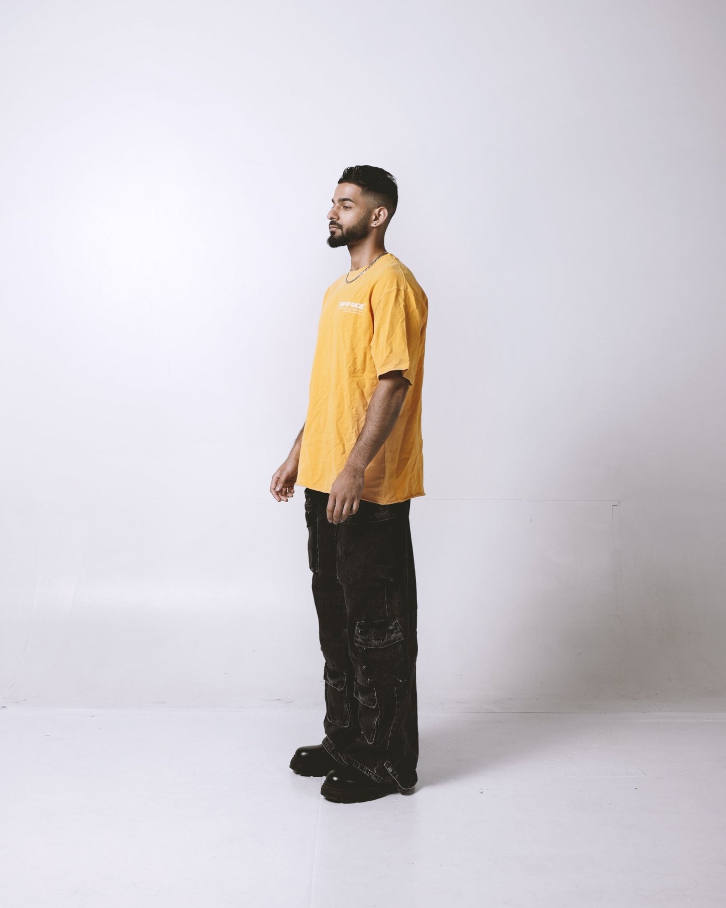 DRIP CLUB OVERSIZED FADED T-SHIRT YELLOW - Drip by Rage