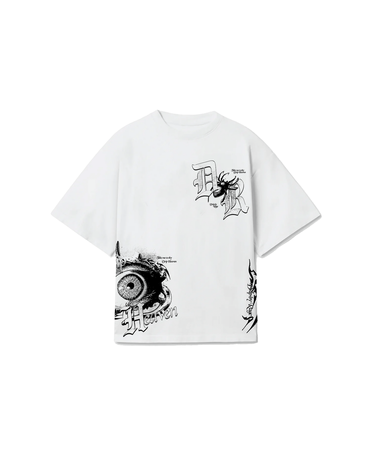 DRIP VISION T-SHIRT WHITE - Drip by Rage