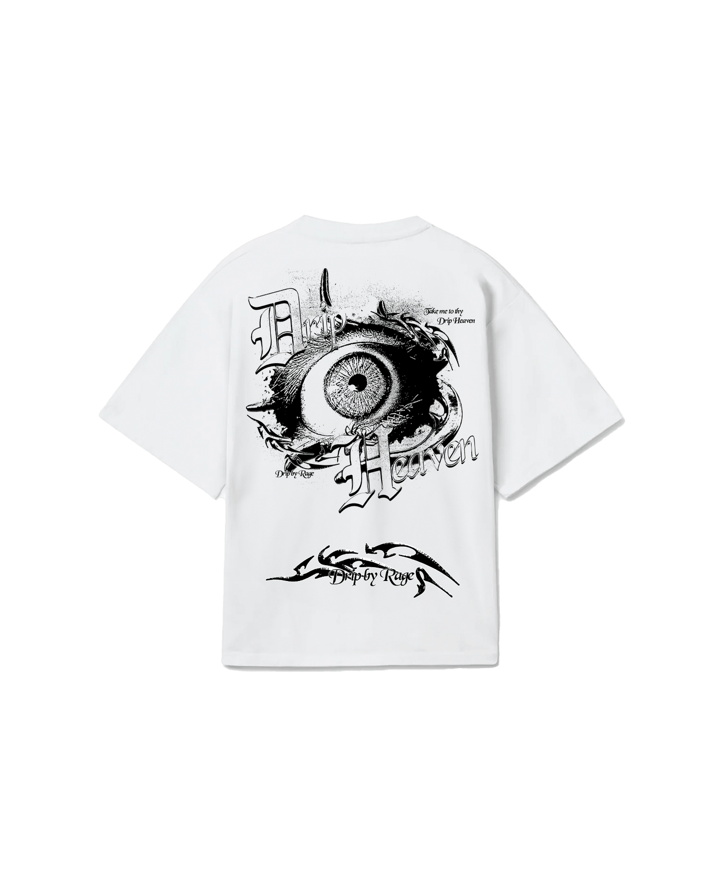 DRIP VISION T-SHIRT WHITE - Drip by Rage