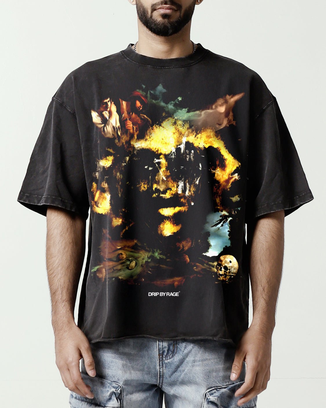 EGO FADED T-SHIRT - Drip by Rage