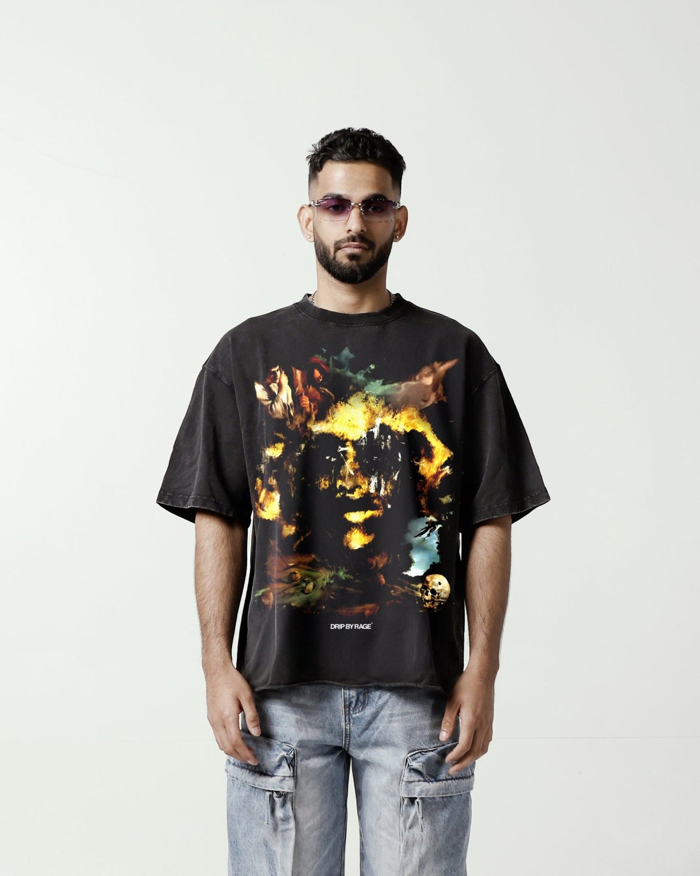 EGO FADED T-SHIRT - Drip by Rage
