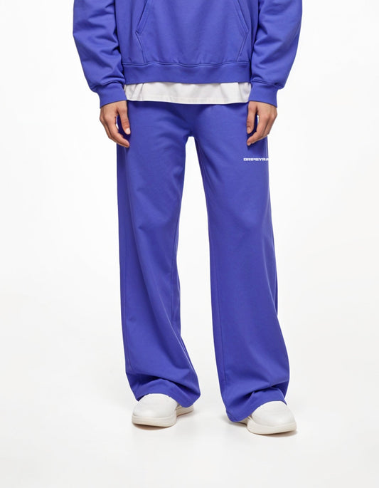 ELECTRIC BLUE RELAXED STRAIGHT SWEATPANTS - Drip by Rage