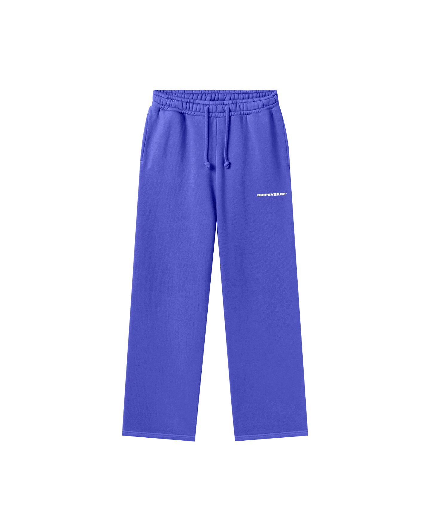ELECTRIC BLUE RELAXED STRAIGHT SWEATPANTS - Drip by Rage