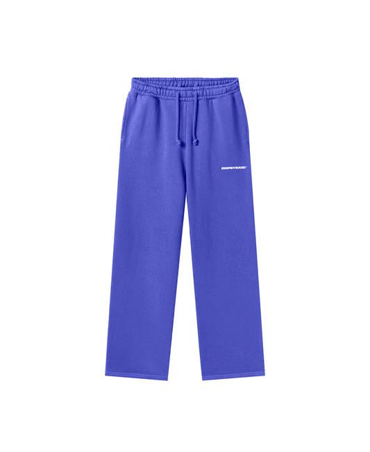 ELECTRIC BLUE RELAXED STRAIGHT SWEATPANTS - Drip by Rage