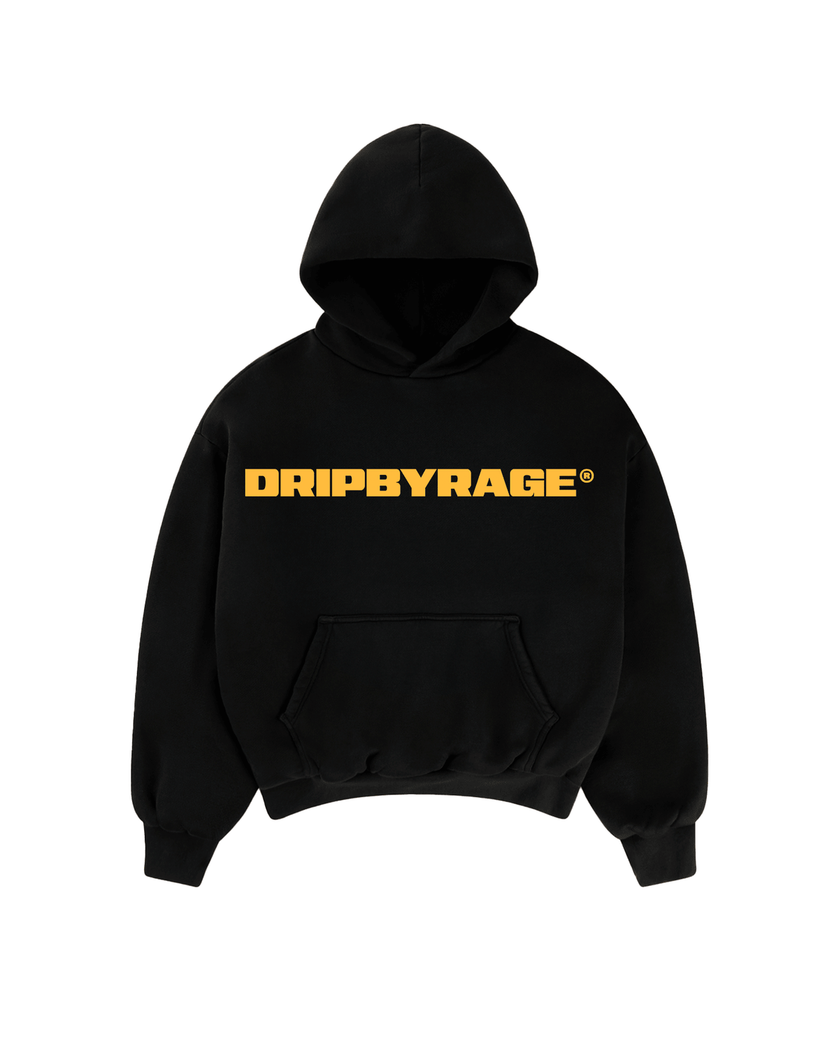 ENTITY SUN FADED BOXY HOODIE - Drip by Rage