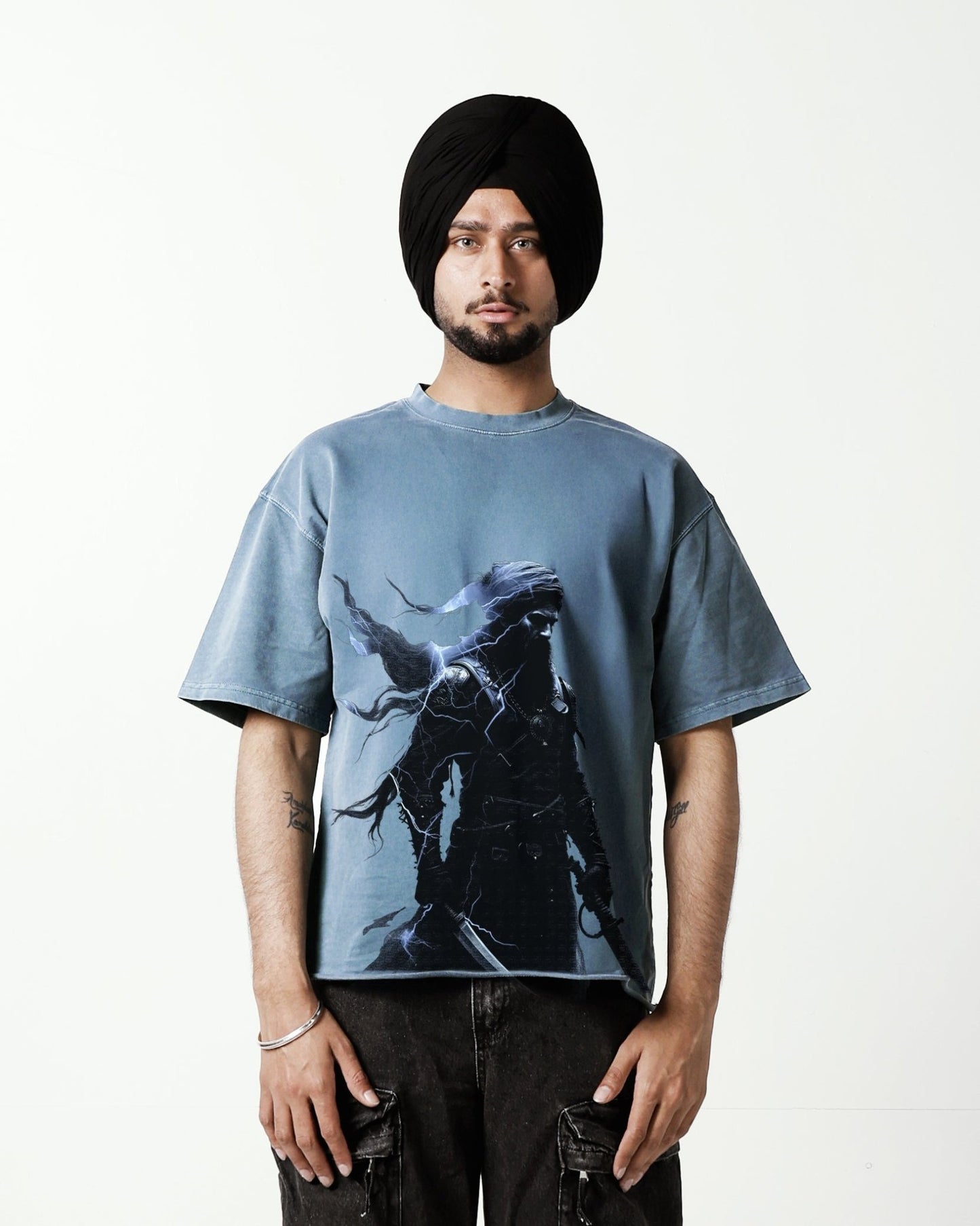 ETHREAL OVERSIZED FADED T-SHIRT - Drip by Rage