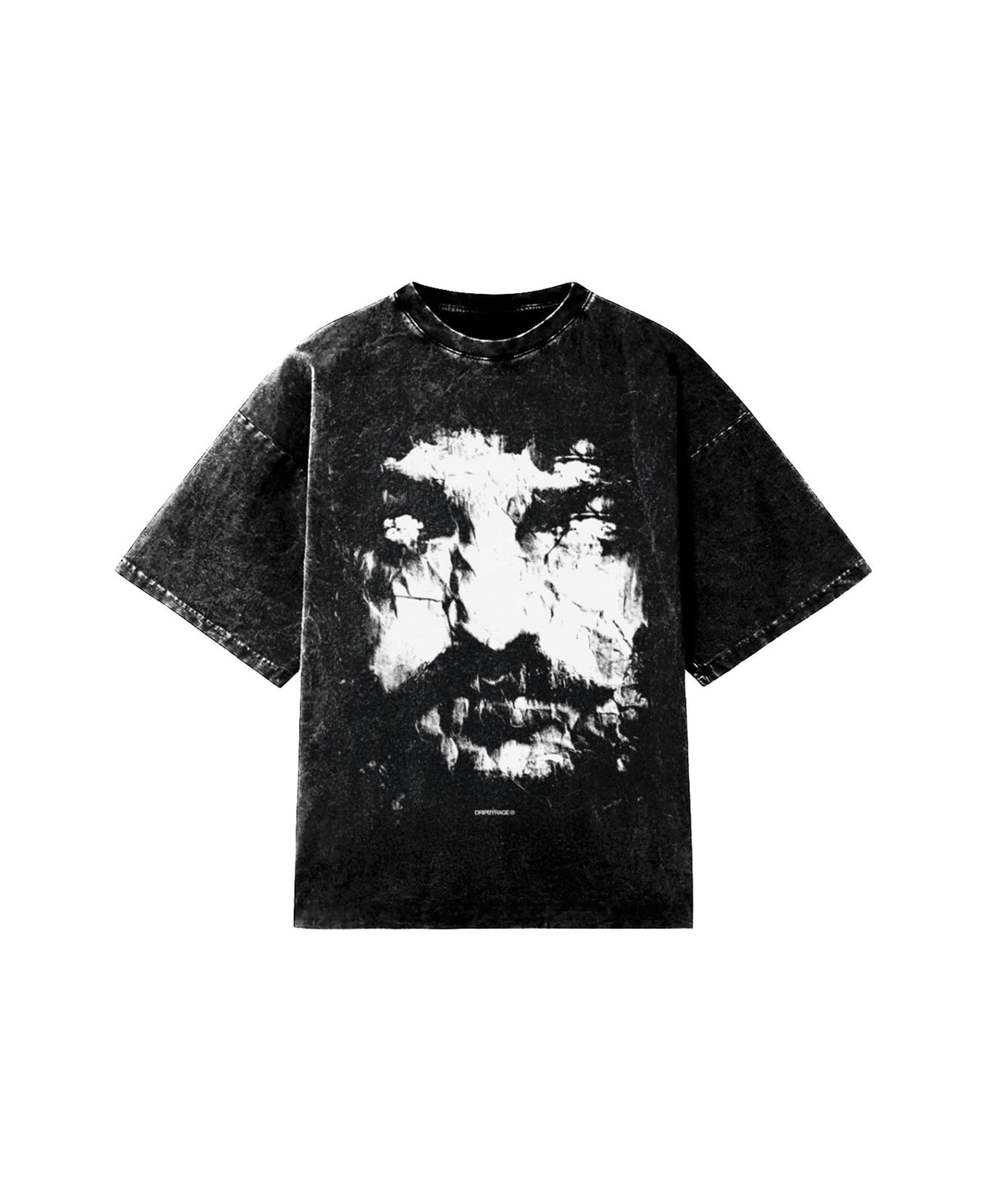 EYES OF DEVIL OVERSIZED DESTROYED T-SHIRT - Drip by Rage