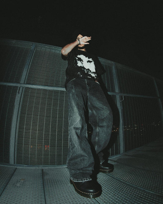EYES OF DEVIL OVERSIZED DESTROYED T-SHIRT - Drip by Rage