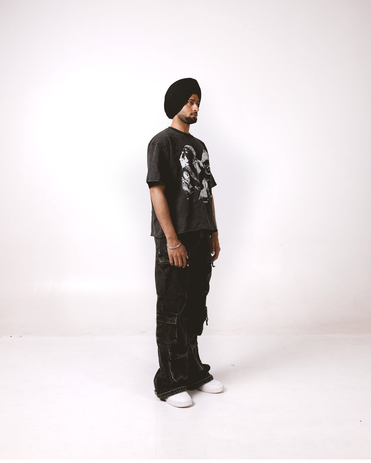 FAITH OVERSIZED FADED T-SHIRT - Drip by Rage