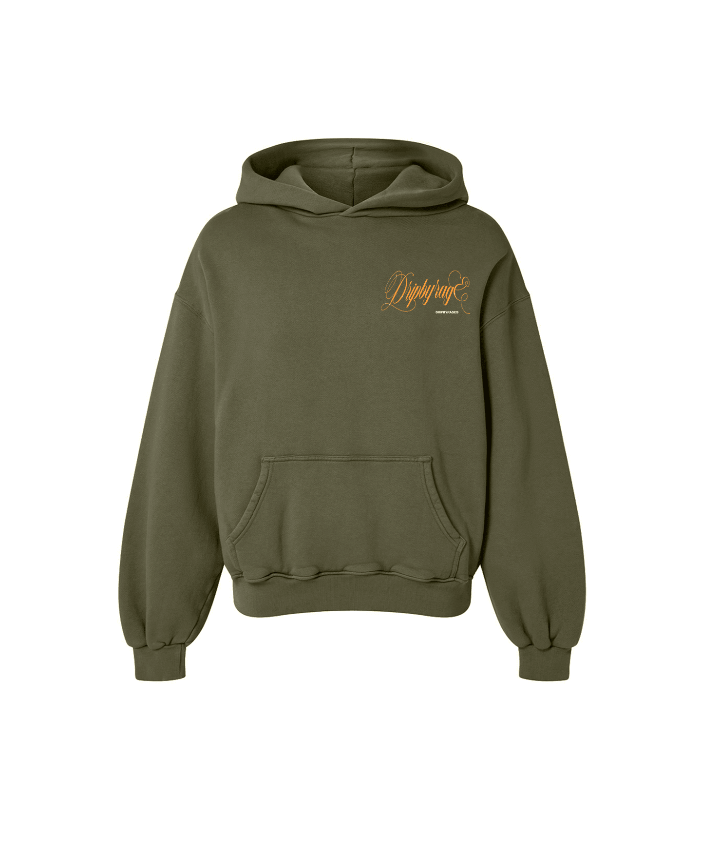 GANGSTA'S PARADISE OVERSIZED FADED HOODIE - Drip by Rage