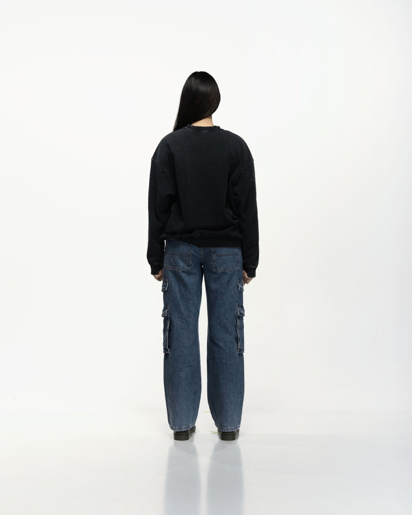 GANGSTER QUEEN II OVERSIZED FADED SWEATSHIRT - Drip by Rage