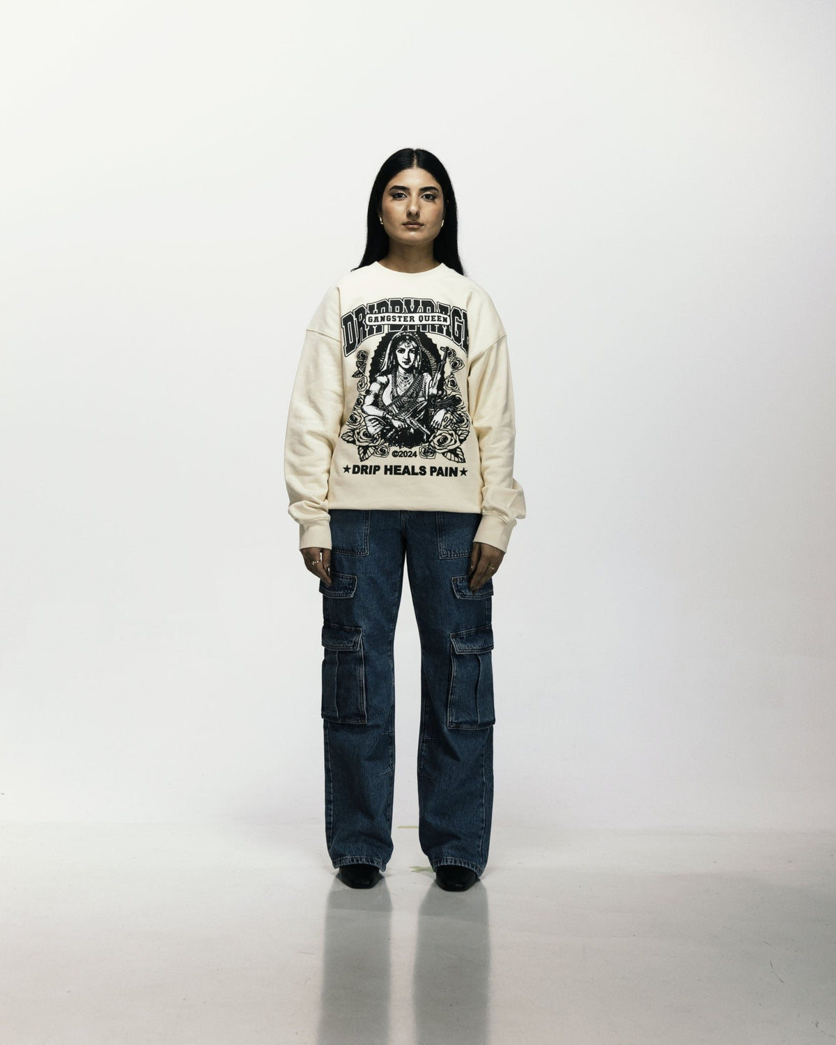 GANGSTER QUEEN II SWEATSHIRT - Drip by Rage