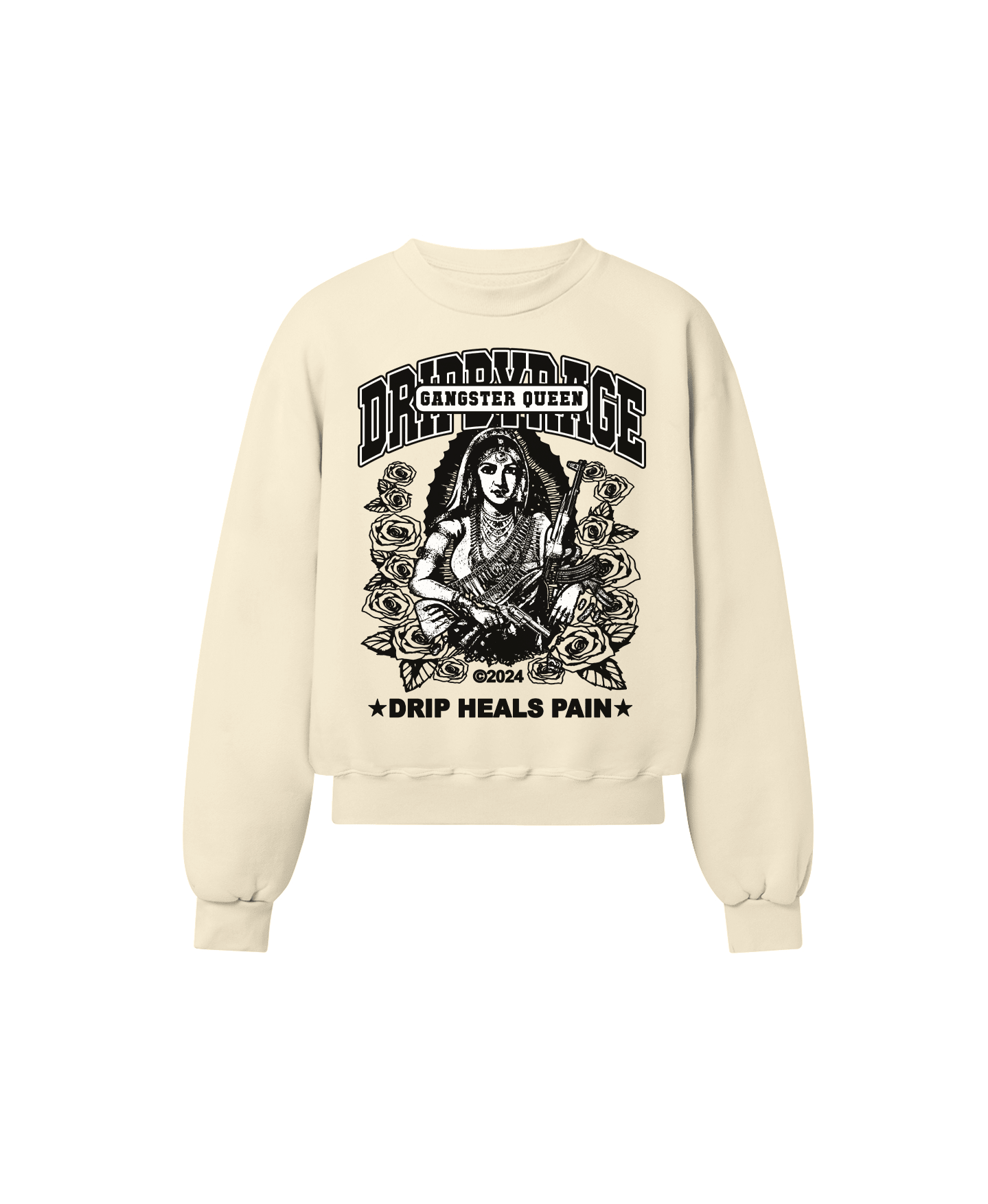 GANGSTER QUEEN II SWEATSHIRT - Drip by Rage