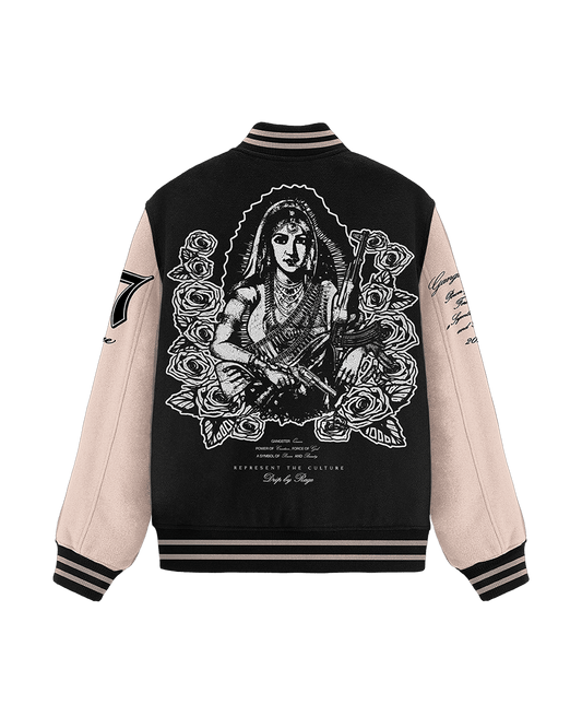 GANGSTER QUEEN VARSITY JACKET - Drip by Rage