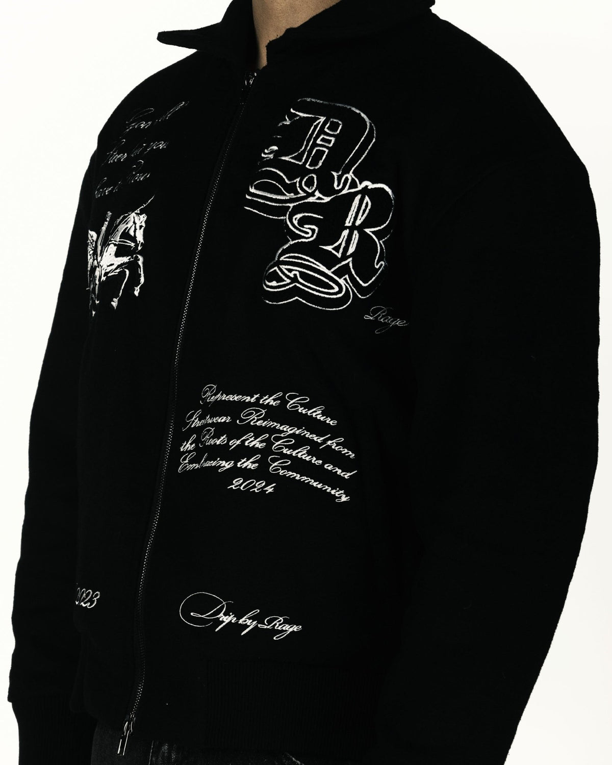 GOD WILL STEER JACKET - Drip by Rage