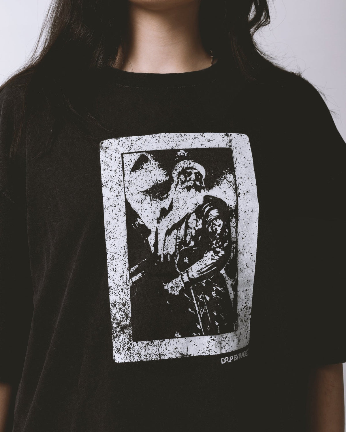 GOD WILL STEER OVERSIZED FADED T-SHIRT - Drip by Rage