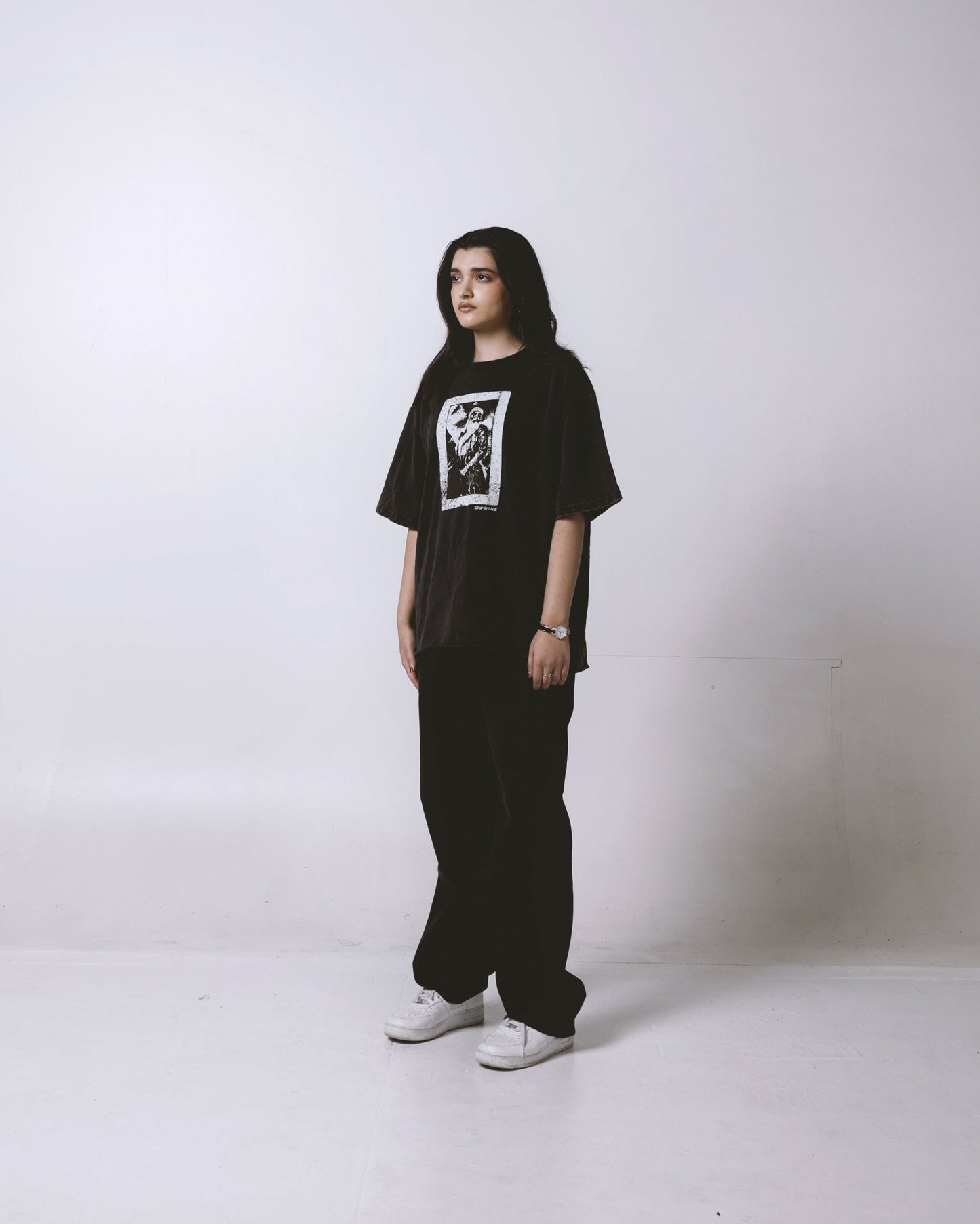 GOD WILL STEER OVERSIZED FADED T-SHIRT - Drip by Rage