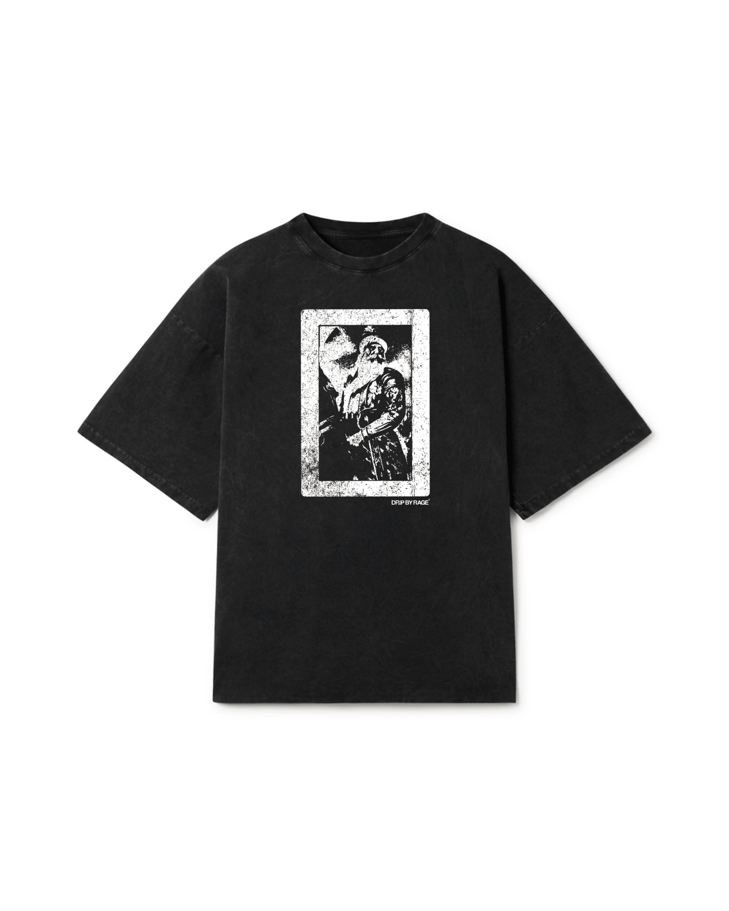 GOD WILL STEER OVERSIZED FADED T-SHIRT - Drip by Rage