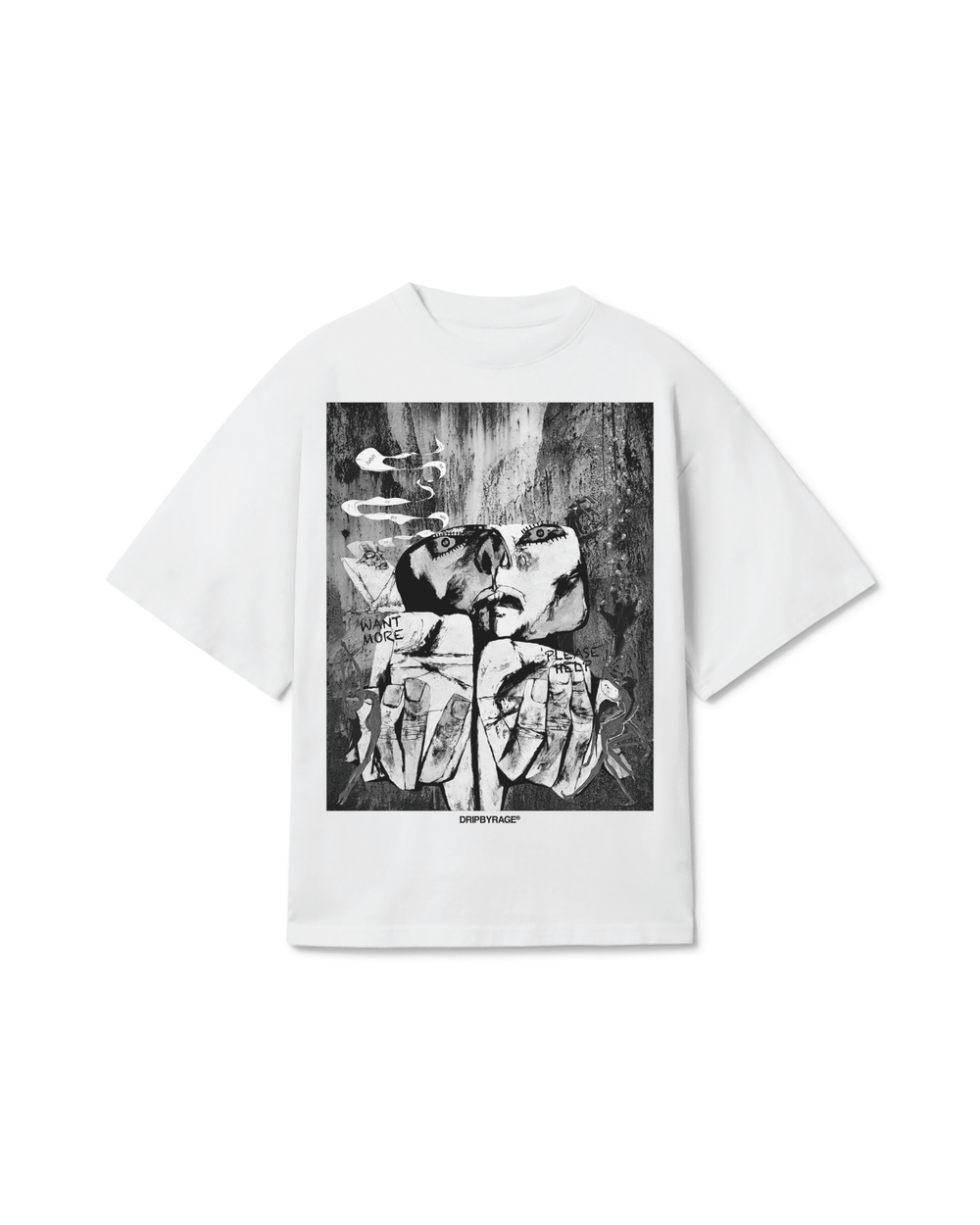 GREED OVERSIZED T-SHIRT - Drip by Rage