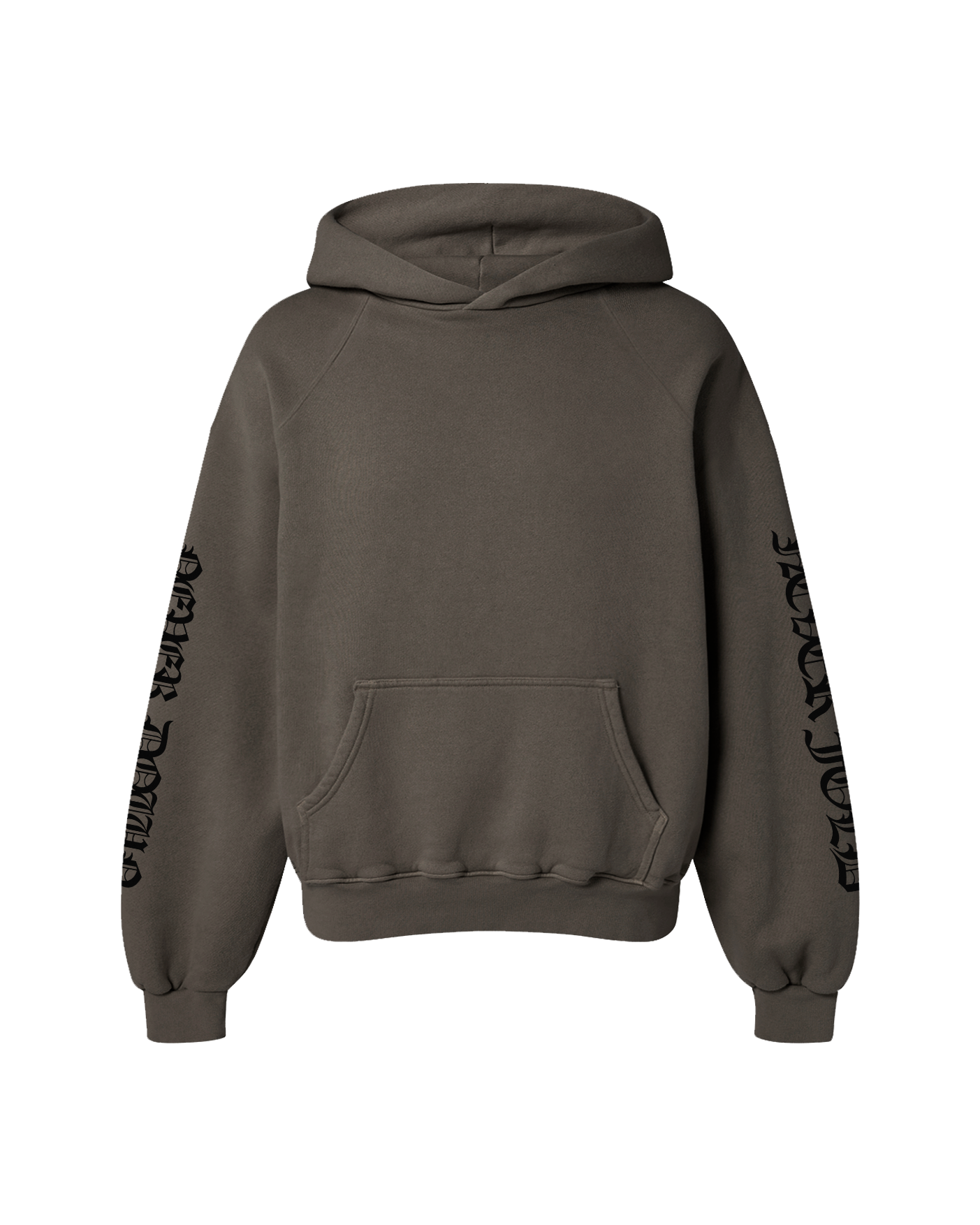 NEVER FOLD OVERSIZED FLEECE HOODIE