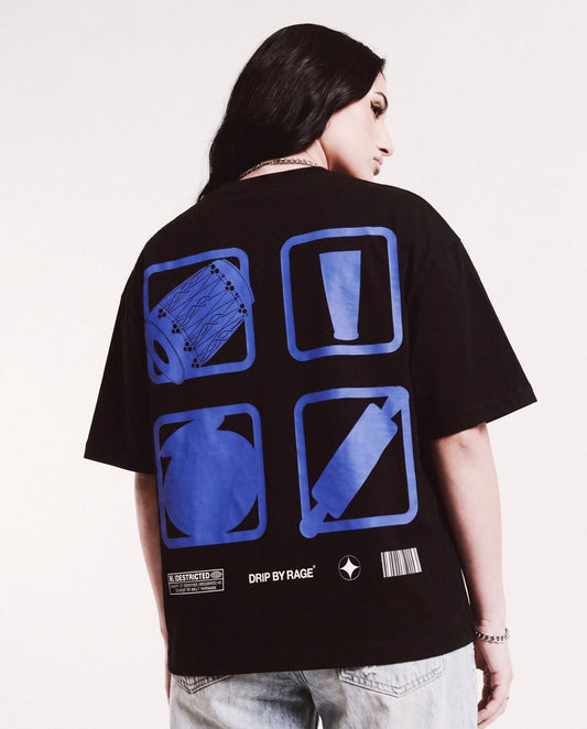 GTA CHOBBAR BOXY T-SHIRT - Drip by Rage