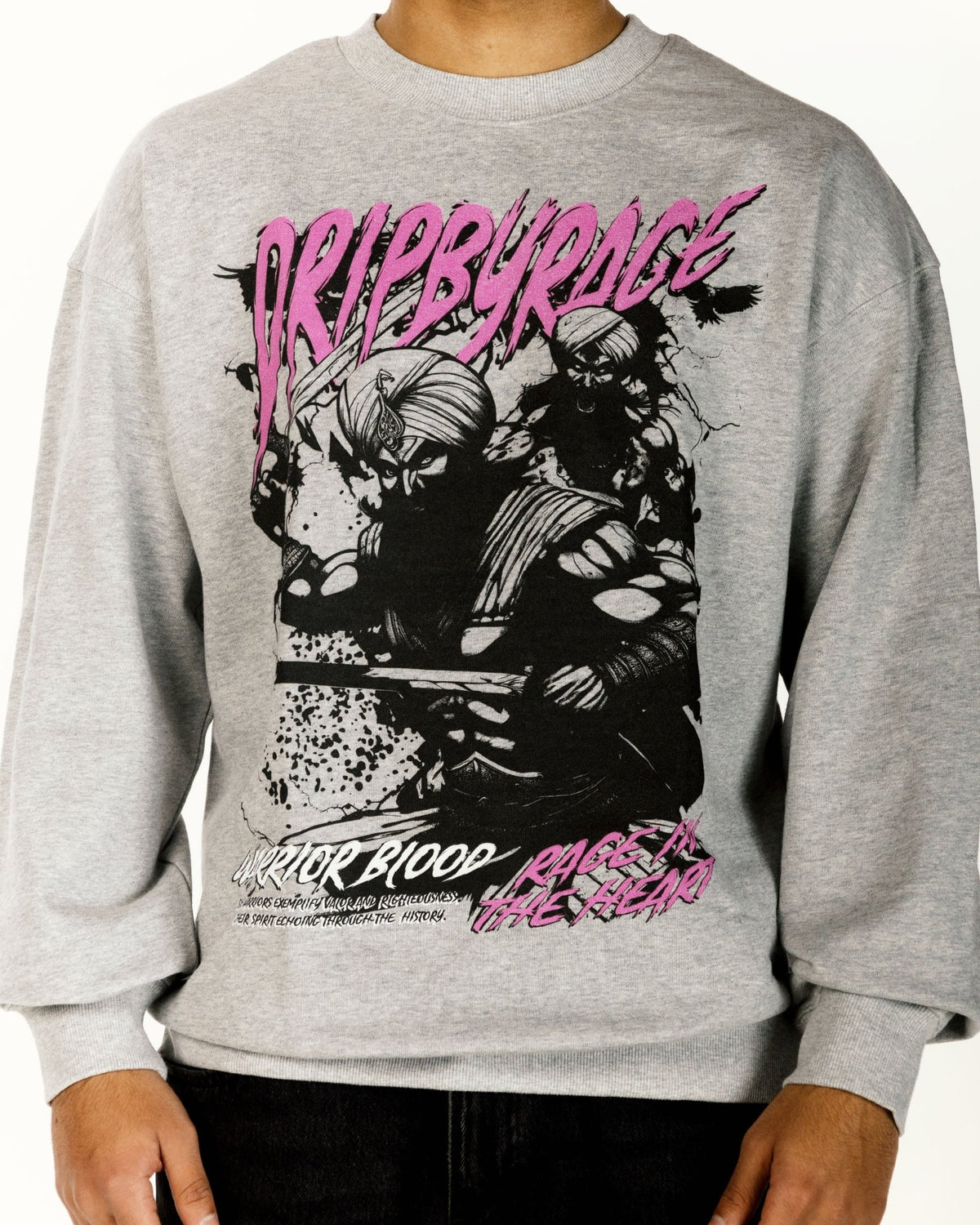 HEART OF RAGE SWEATSHIRT - Drip by Rage
