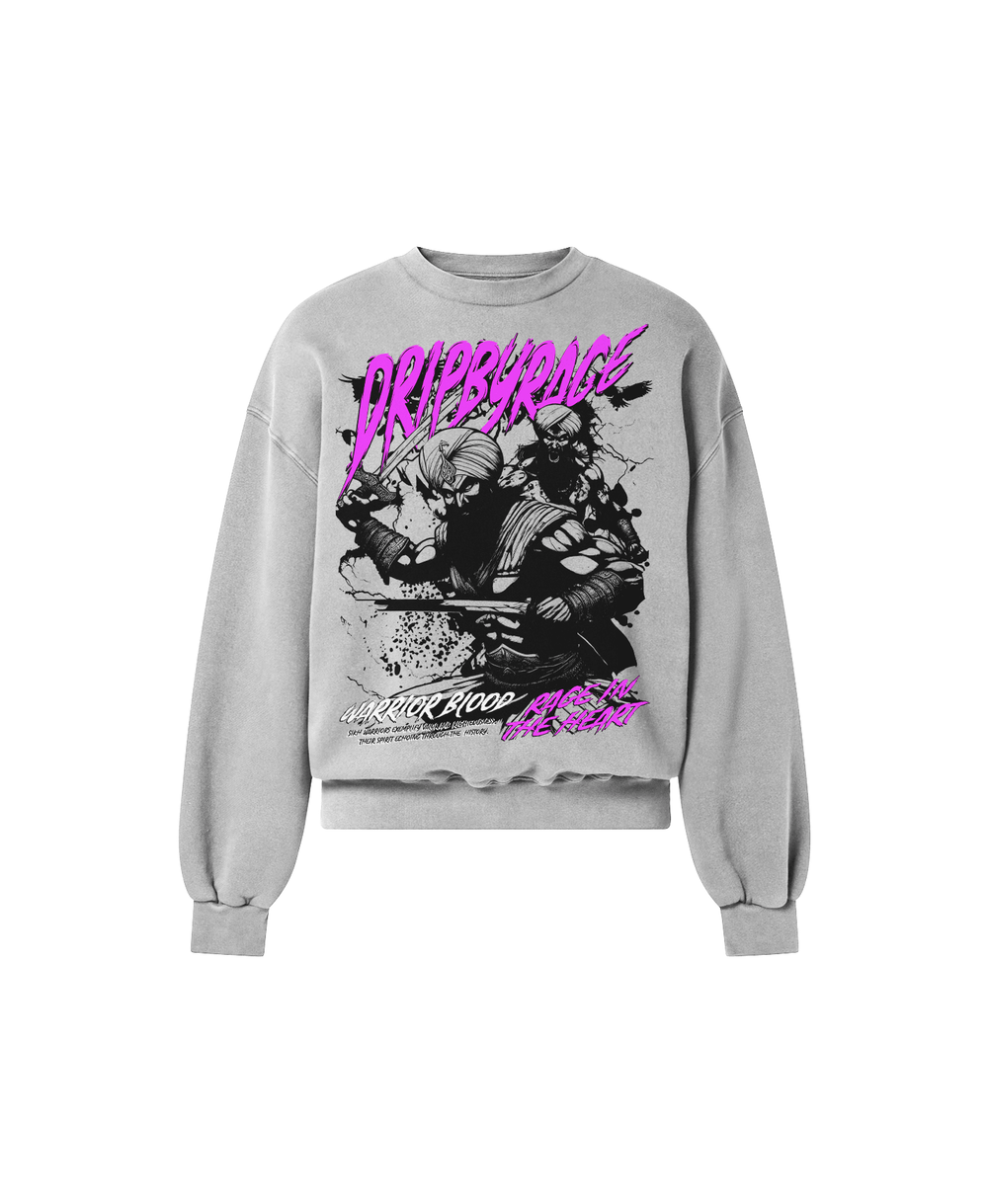 HEART OF RAGE SWEATSHIRT - Drip by Rage