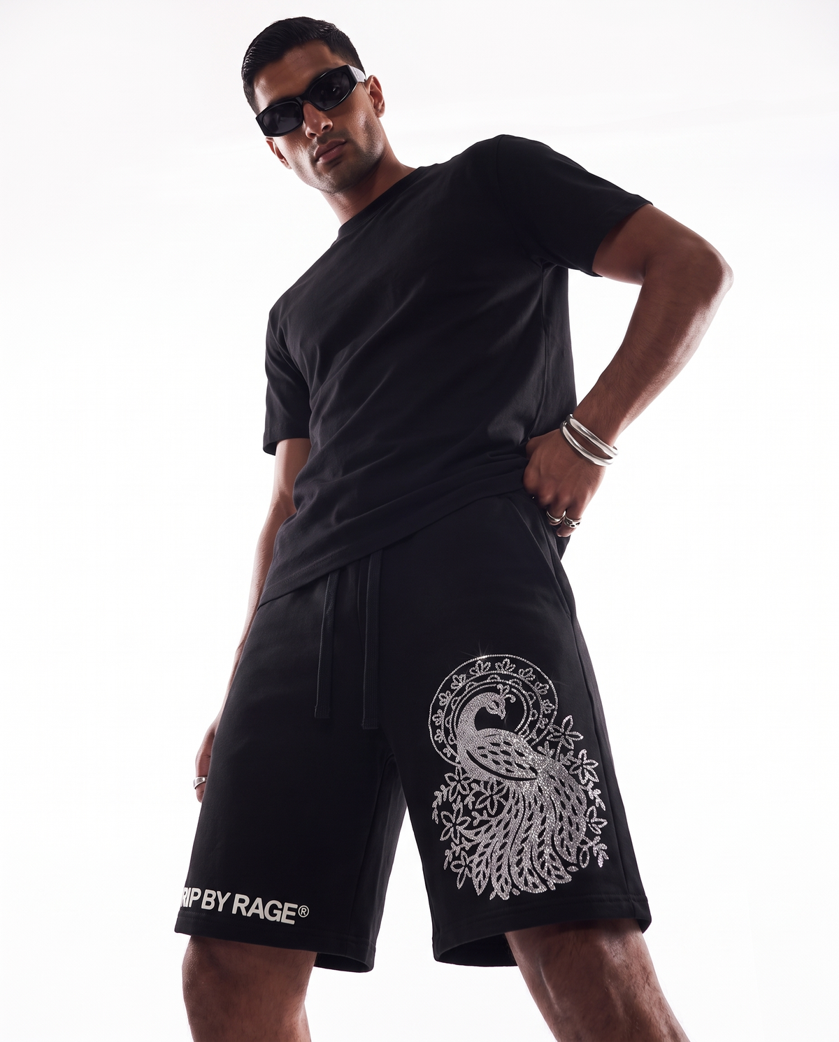 MORNI GLITTER PRINT SHORTS