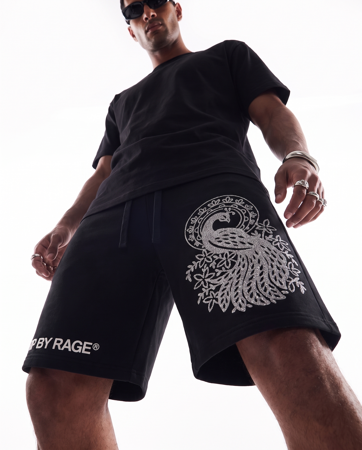 MORNI GLITTER PRINT SHORTS