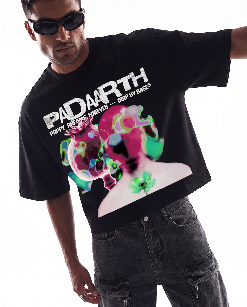 POPPY DREAMS HEAVYWEIGHT BOXY T-SHIRT