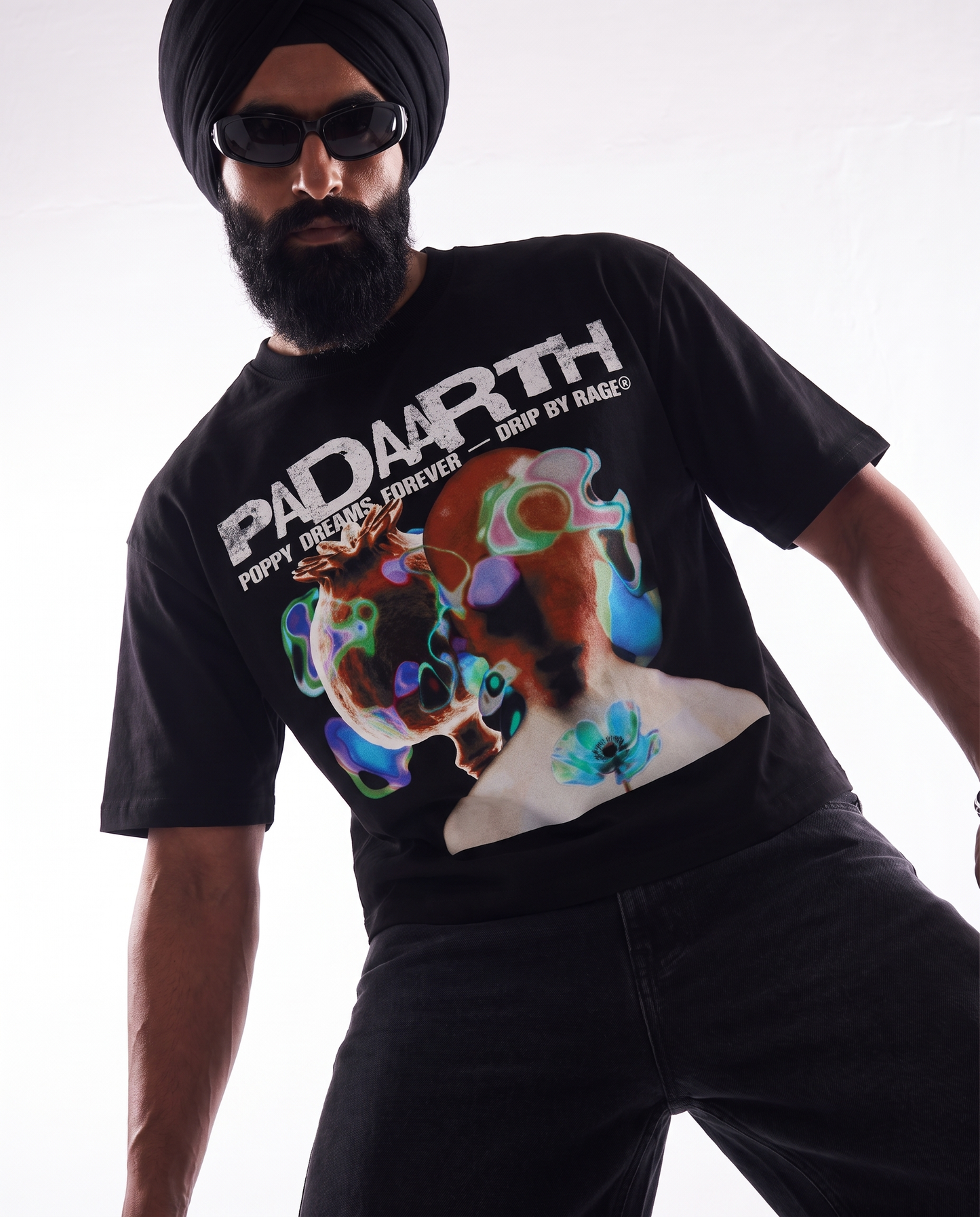 POPPY DREAMS HEAVYWEIGHT BOXY T-SHIRT