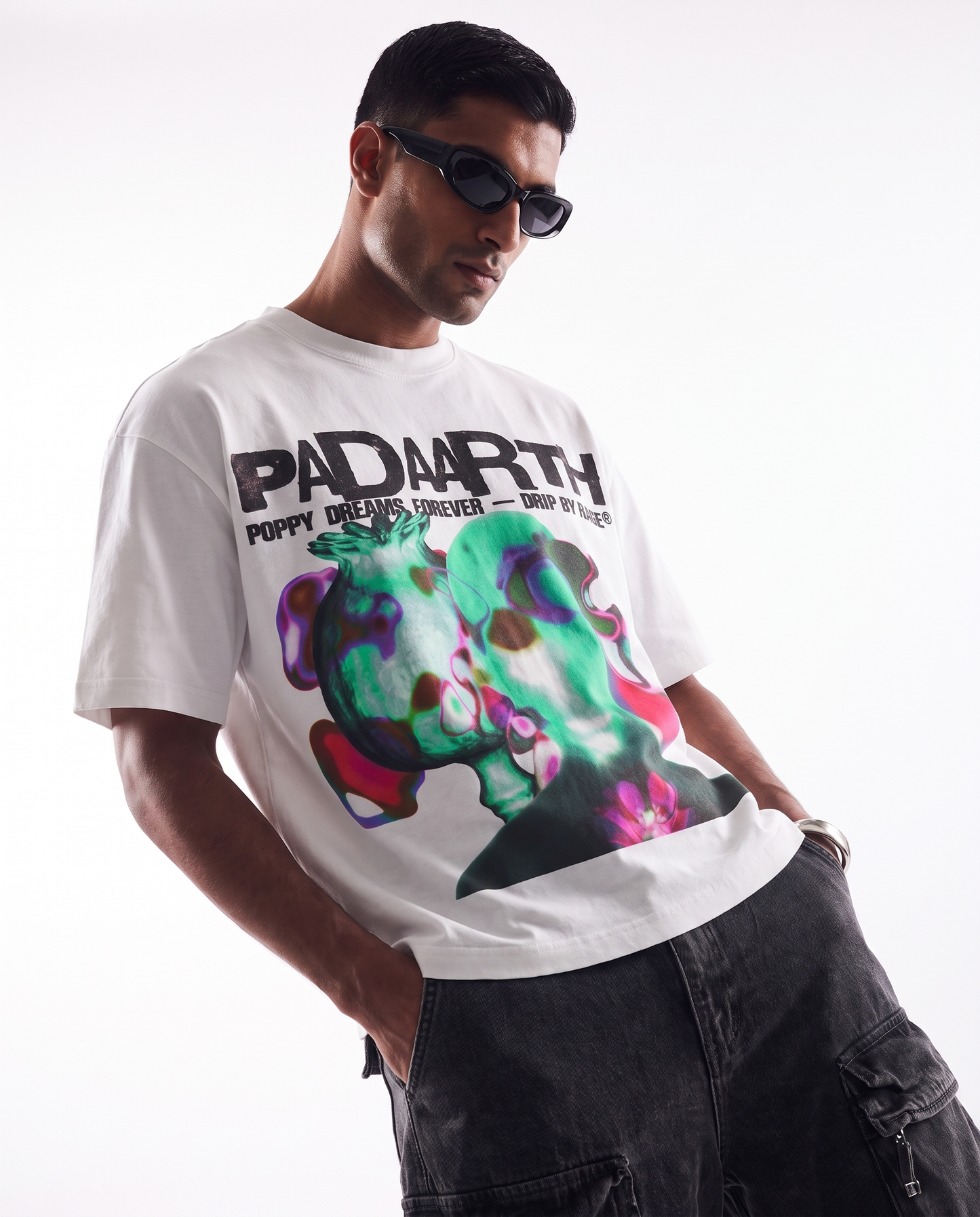 POPPY DREAMS HEAVYWEIGHT BOXY T-SHIRT