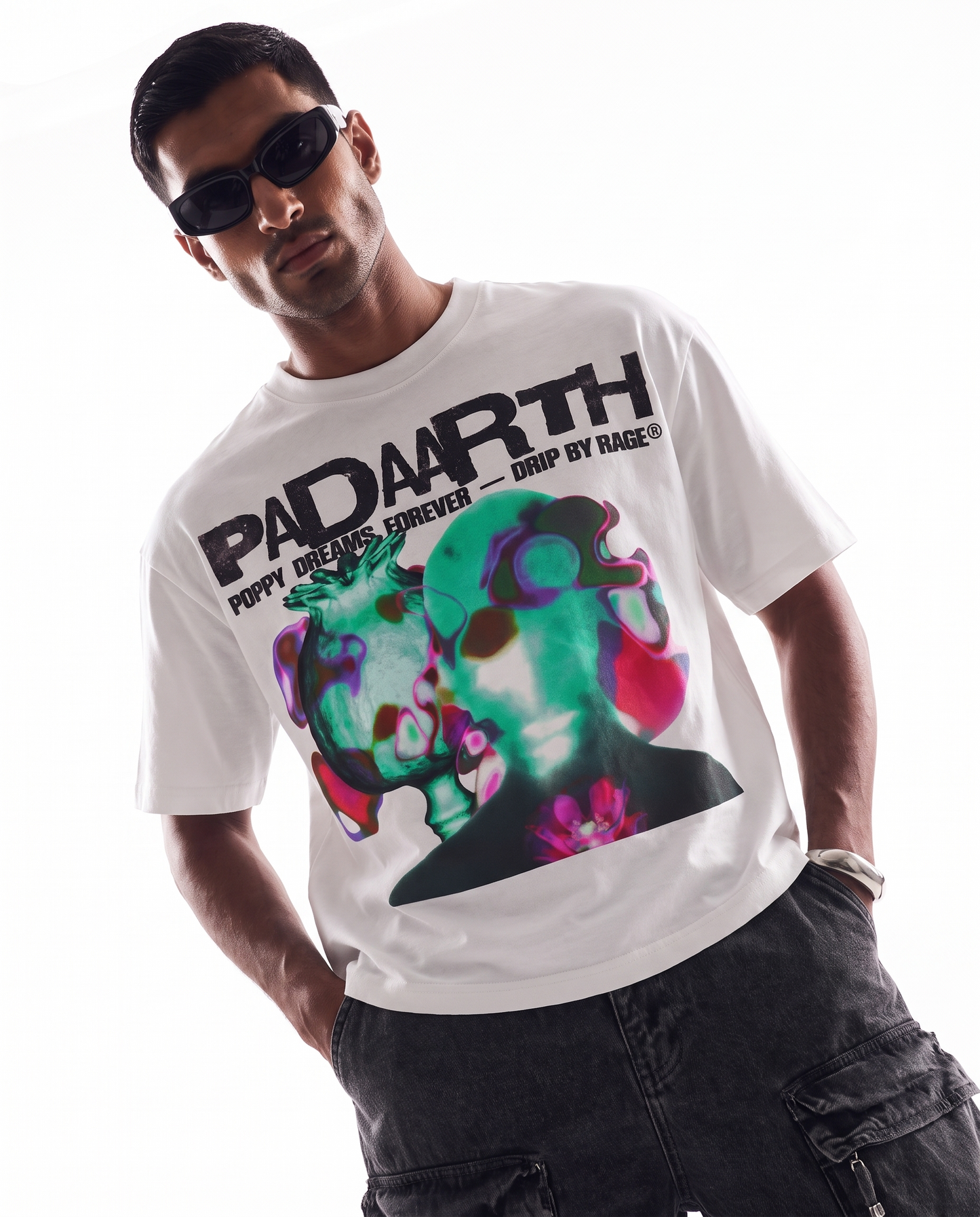 POPPY DREAMS HEAVYWEIGHT BOXY T-SHIRT